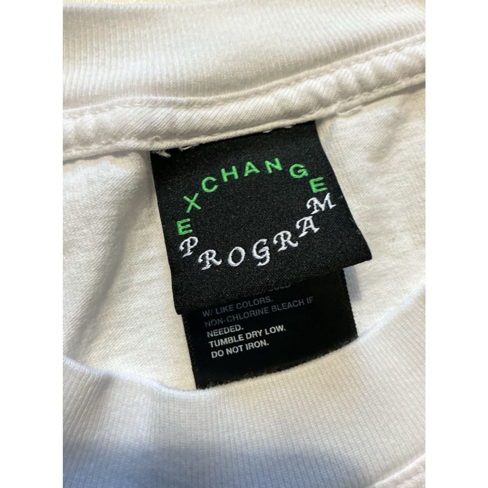Market VINTAGE Exchange Program Dover Street Market Graphic Made In USA S/S White Crewneck T-Shirt XL Mens Size US XL / EU 56 / 4 - 6 Thumbnail