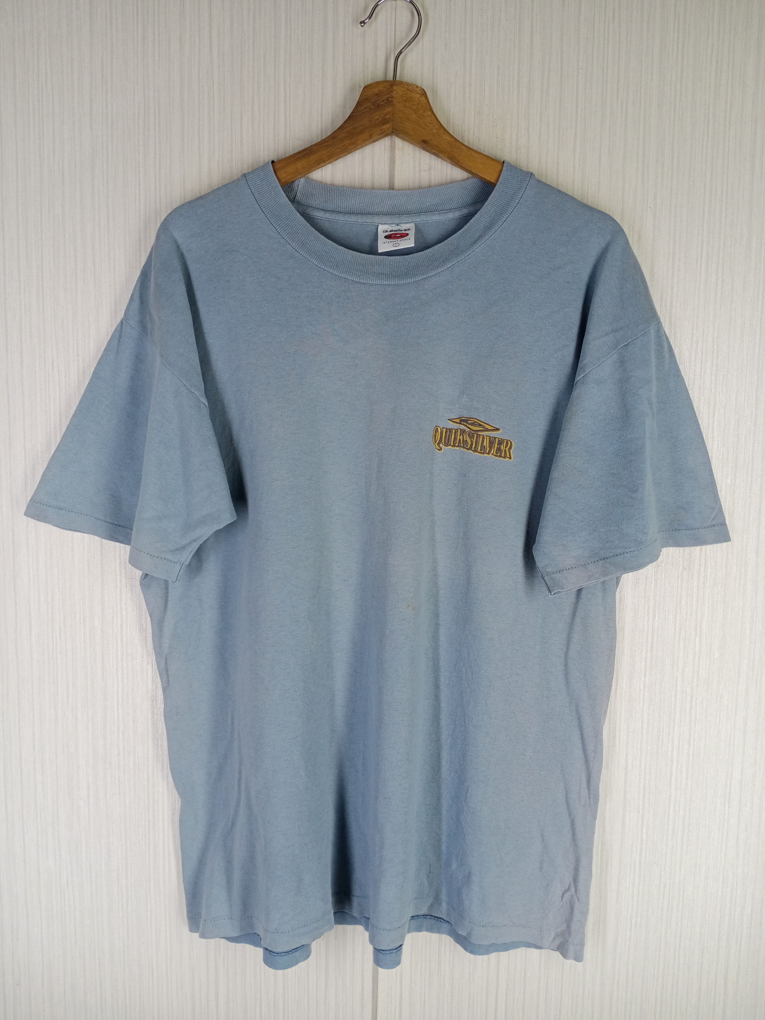 Quicksilver × Quiksilver Rare Vintage 90s Quiksilver Boards Shorts Tshirt Size US L / EU 52-54 / 3 - 3 Thumbnail