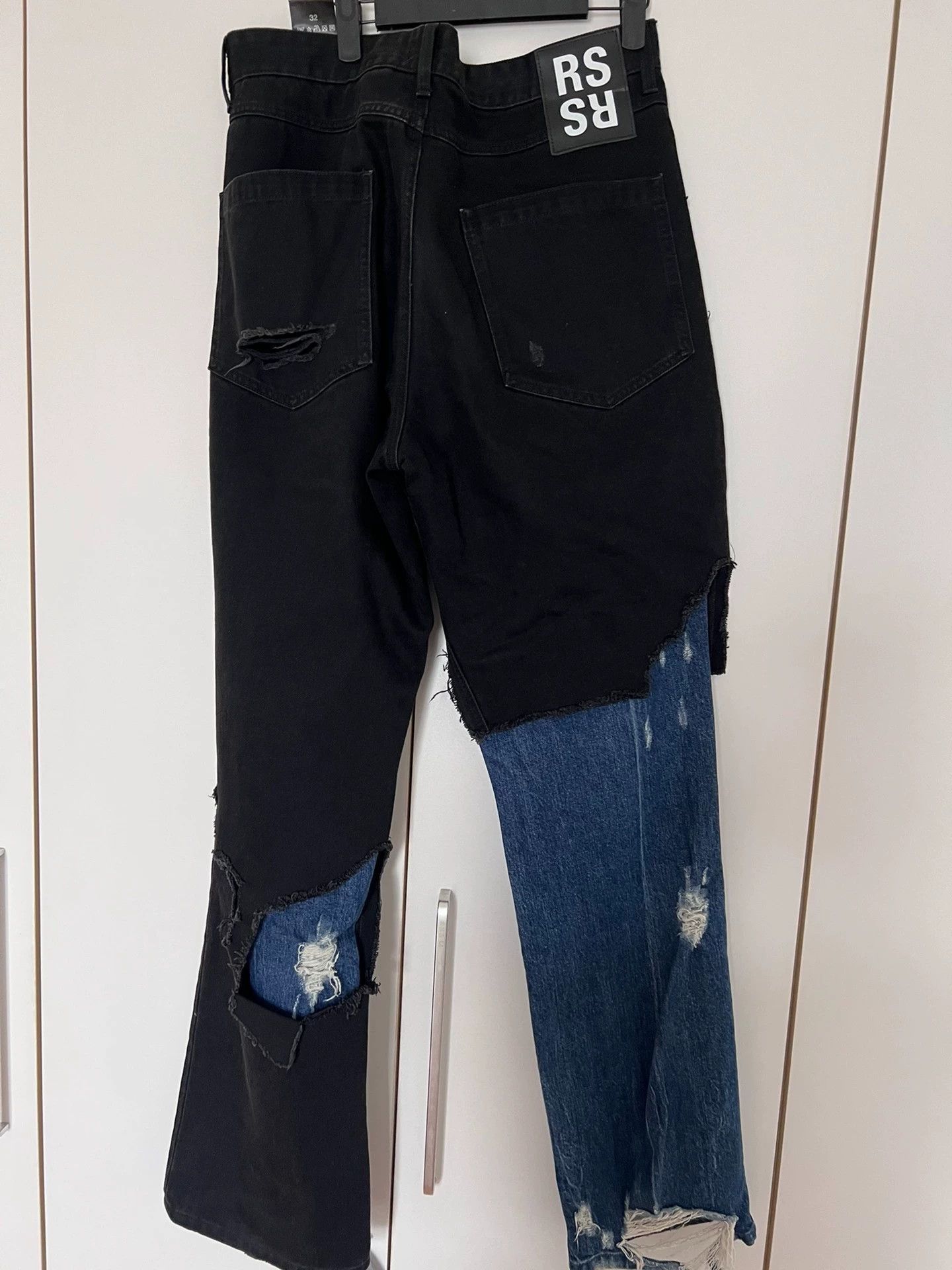 Raf Simons Raf Simons Out-of-print double-layer damaged pants-2505 Size US 32 / EU 48 - 4 Thumbnail