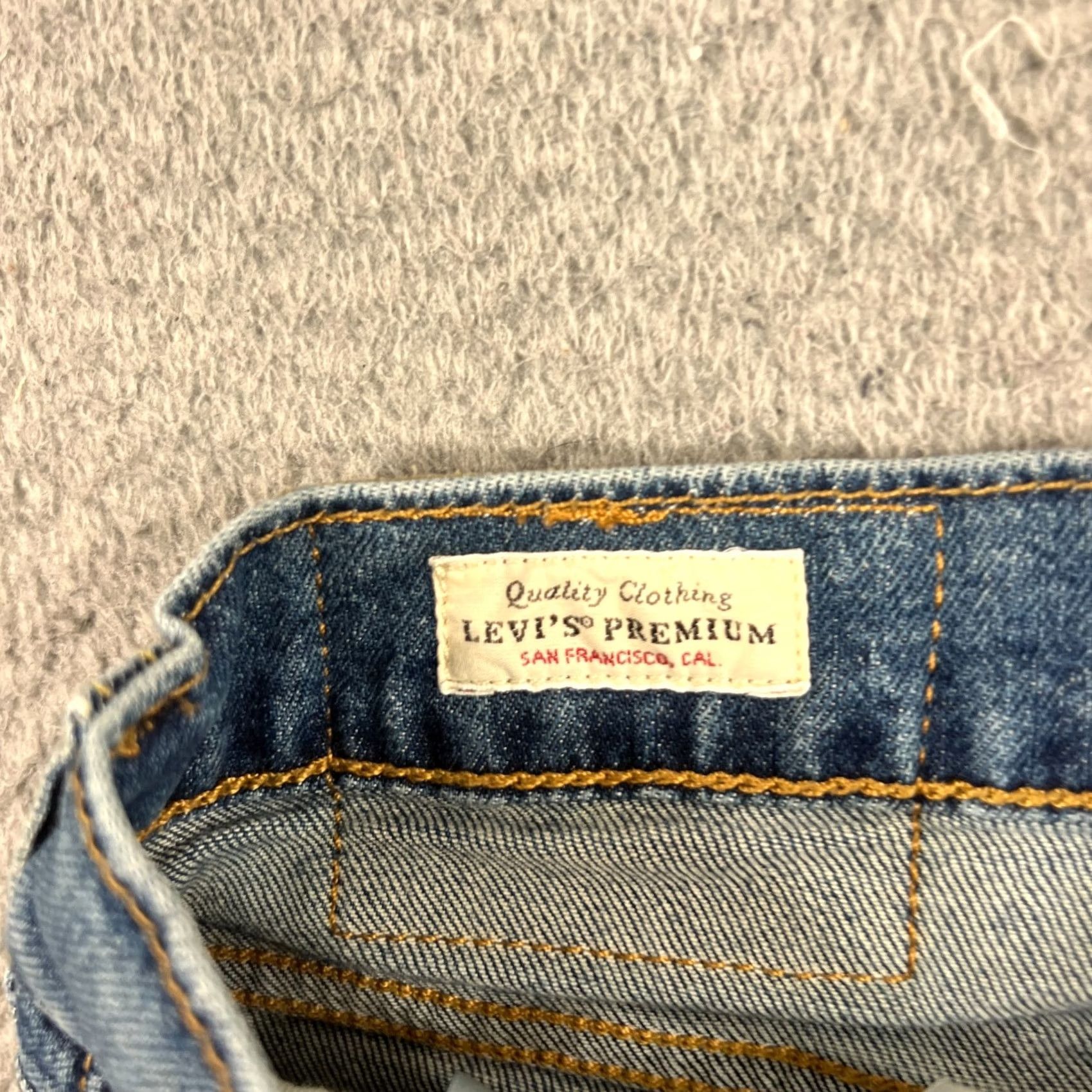 Levi's Levis Premium 541 Athletic Taper Fit Stretch Jeans 30x32 Size US 30 / EU 46 - 6 Thumbnail