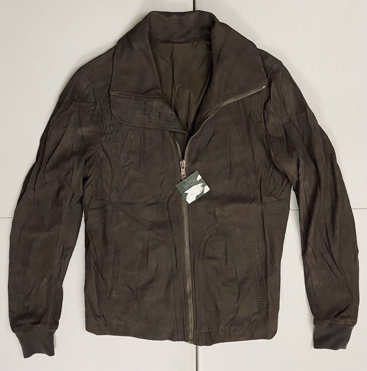 Rick Owens Rick Owens Blistered Lamb High Neck Intarsia DNA Dust Jacket Size US L / EU 52-54 / 3 - 1 Thumbnail