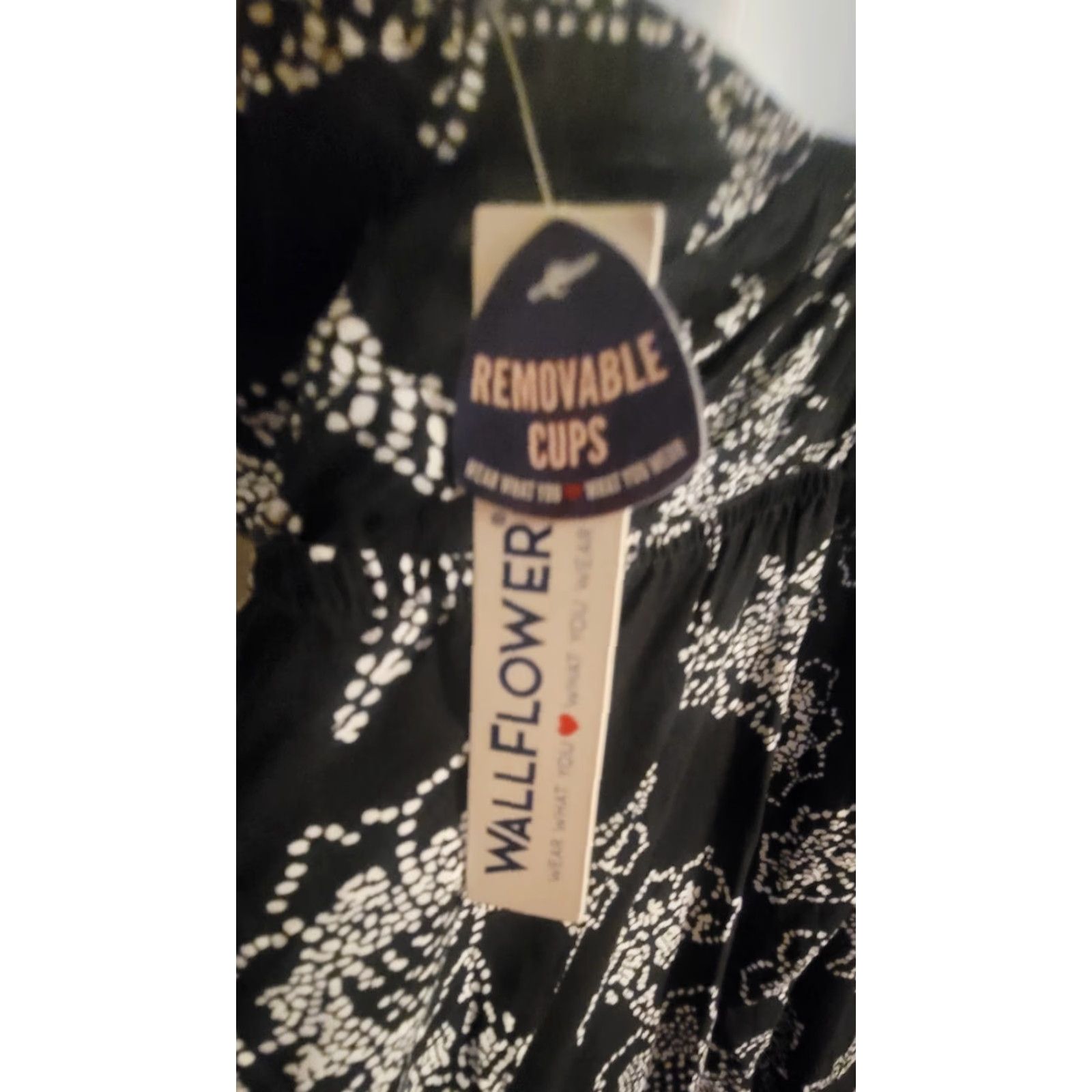 Vintage VINTAGE? No — Wallflower Maxi Dress Floral Black 2XL Bohemian Hippie Cottagecore Sleeveless V-Neck Women Plus Long Casual Party Travel Womens Size XXL / US 16-18 / IT 52-54 - 3 Thumbnail