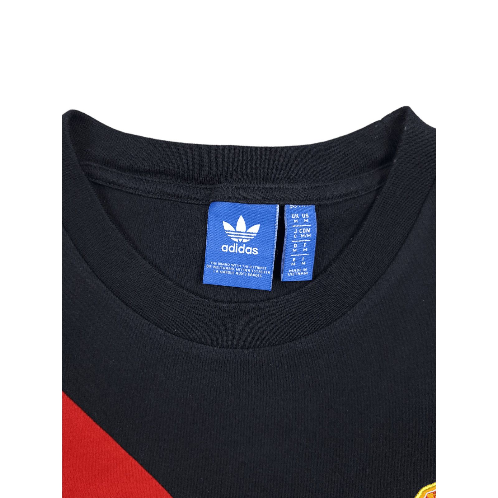 Adidas 💎Vintage Manchester United Adidas Small Logo T-shirt Jersey Size US M / EU 48-50 / 2 - 5 Thumbnail