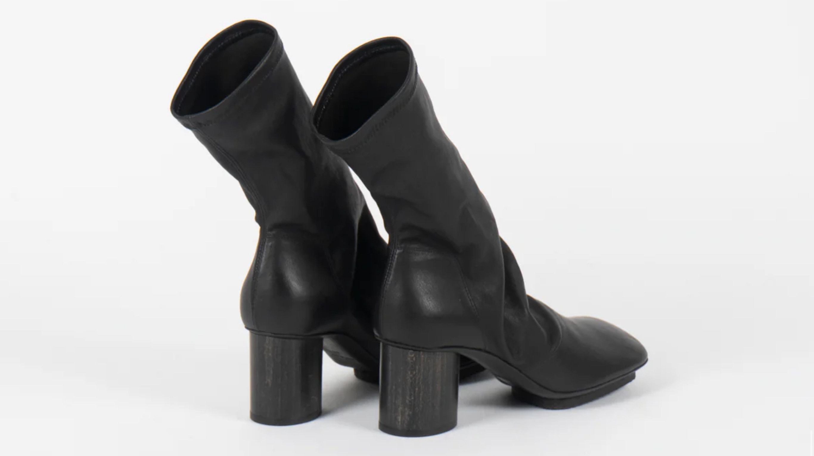 Uma Wang Uma Wang Short Stone Boot Black Size US 5 / IT 35 - 1 Thumbnail