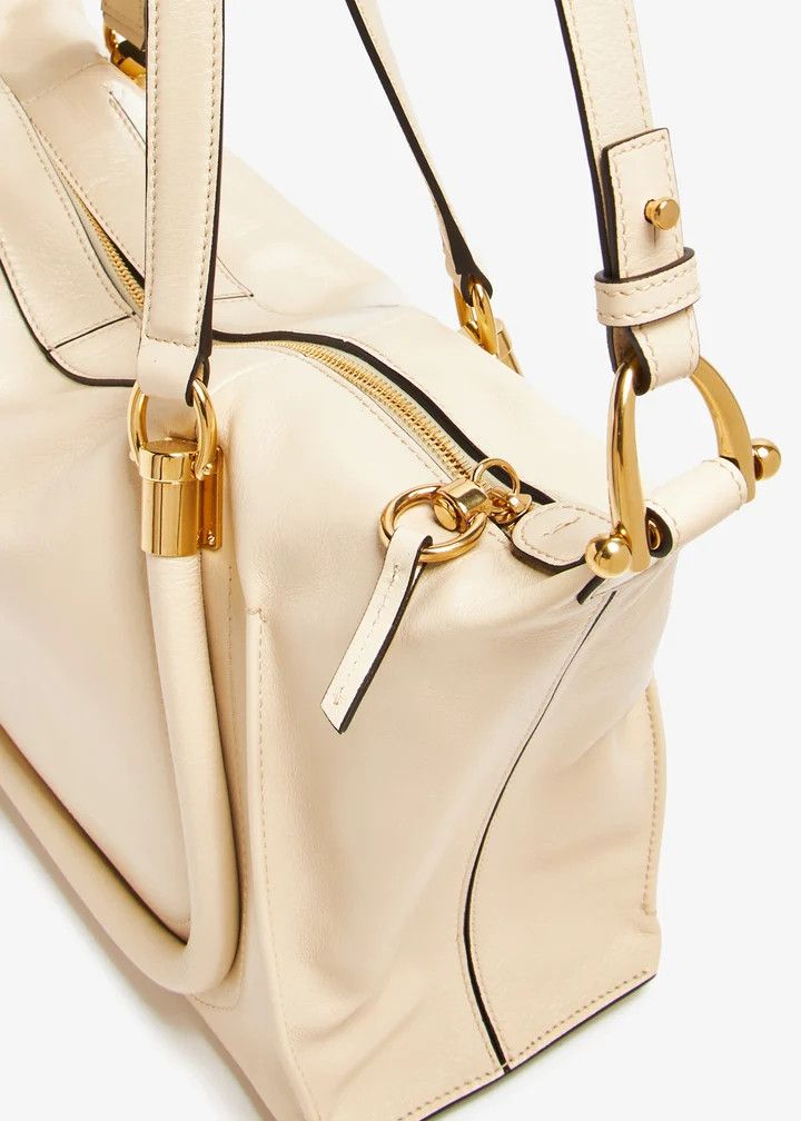 Chloe o1loc1c11025 Size: OS / Paraty Double Carry Bag Beige Size ONE SIZE - 2 Thumbnail