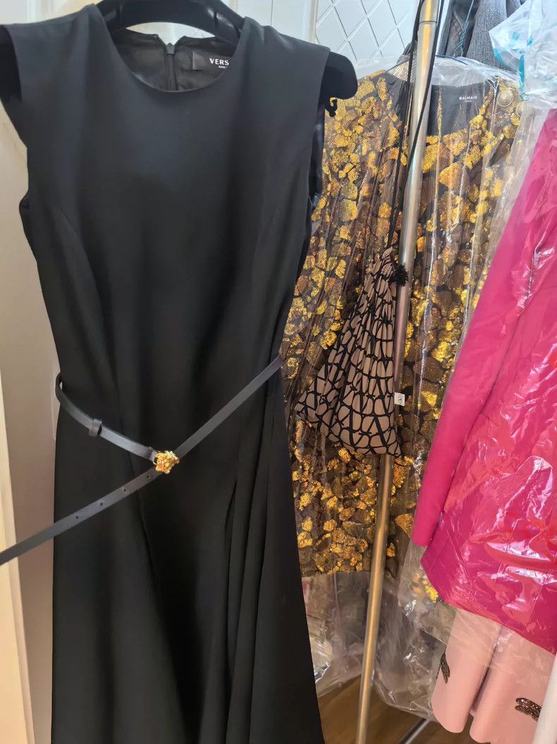 Versace Versace Medusa belt dress Size M / US 6-8 / IT 42-44 - 6 Thumbnail