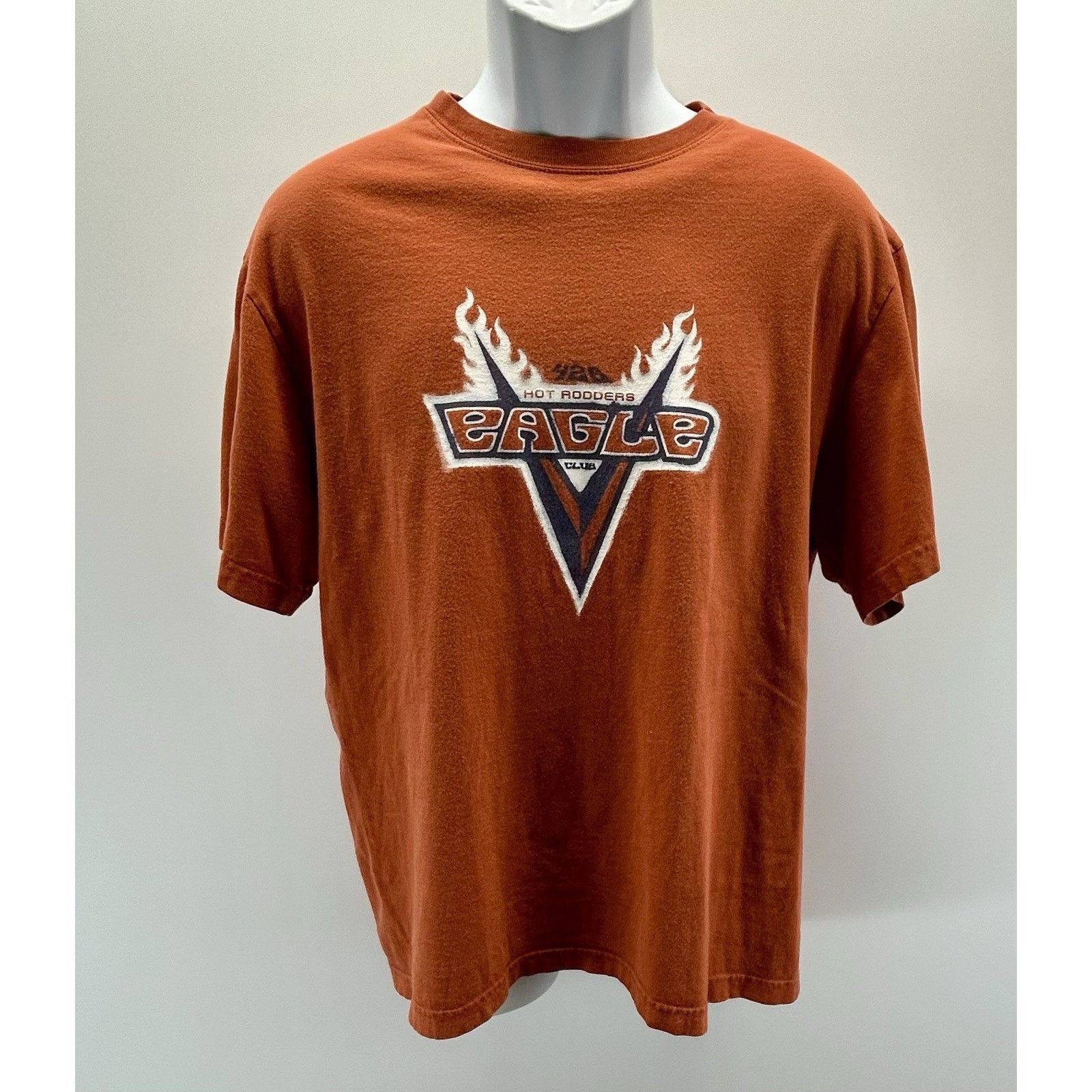 American Eagle Outfitters Vintage American Eagle Graphic T-Shirt Men Orange Size M Size US M / EU 48-50 / 2 - 1 Thumbnail