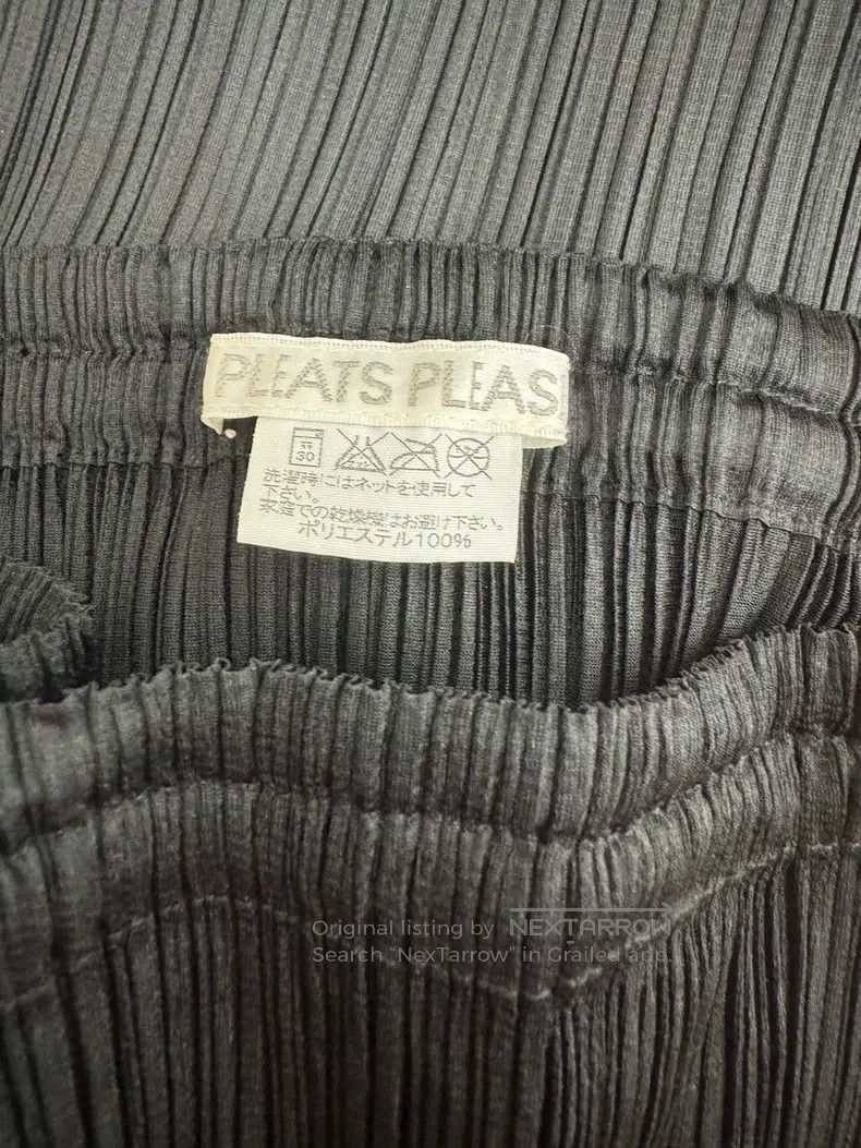 Issey Miyake Issey Miyake size:3 Straight Midi Skirt Size 22" - 6 Thumbnail