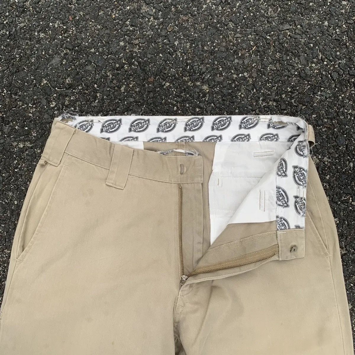 Dickies Vintage Dickies W30 L31 Trousers Work Wear Khaki Pants Size US 30 / EU 46 - 6 Thumbnail