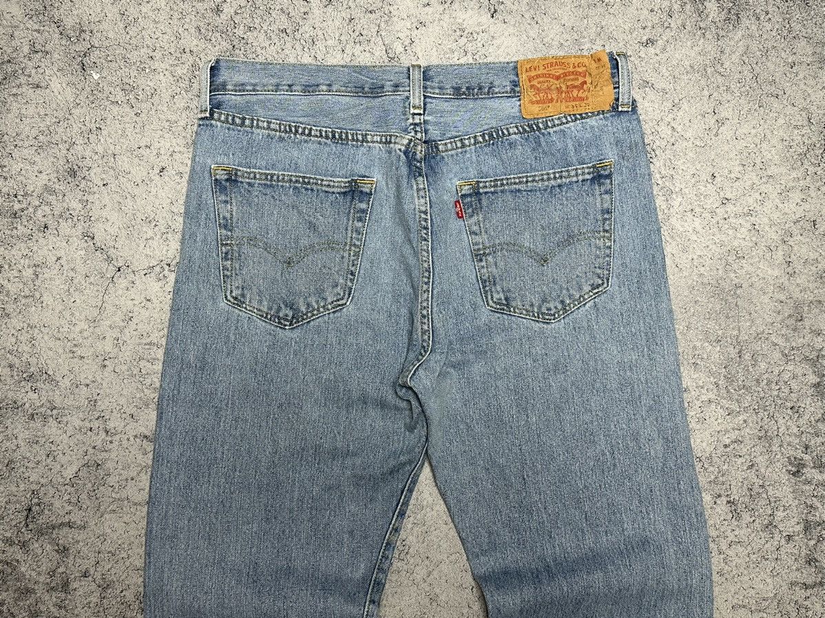 Levi's Vintage Levis 501 Baby Blue Jeans Pants 34x32 Size US 34 / EU 50 - 4 Thumbnail