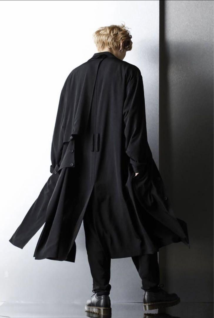 Yohji Yamamoto Yohji Yamamoto pour homme 21ss coat with detachable body Size US S / EU 44-46 / 1 - 3 Thumbnail