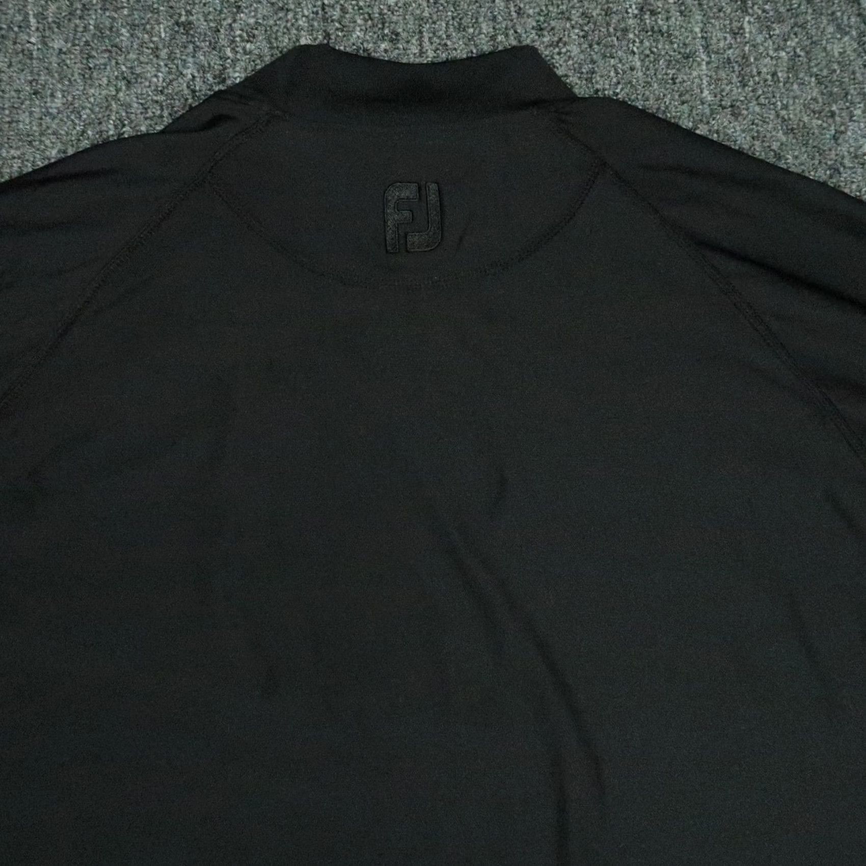 Footjoy FootJoy Pullover Mens Black Mock Neck Golf Performance Long Sleeve 2XL Size US XXL / EU 58 / 5 - 6 Thumbnail