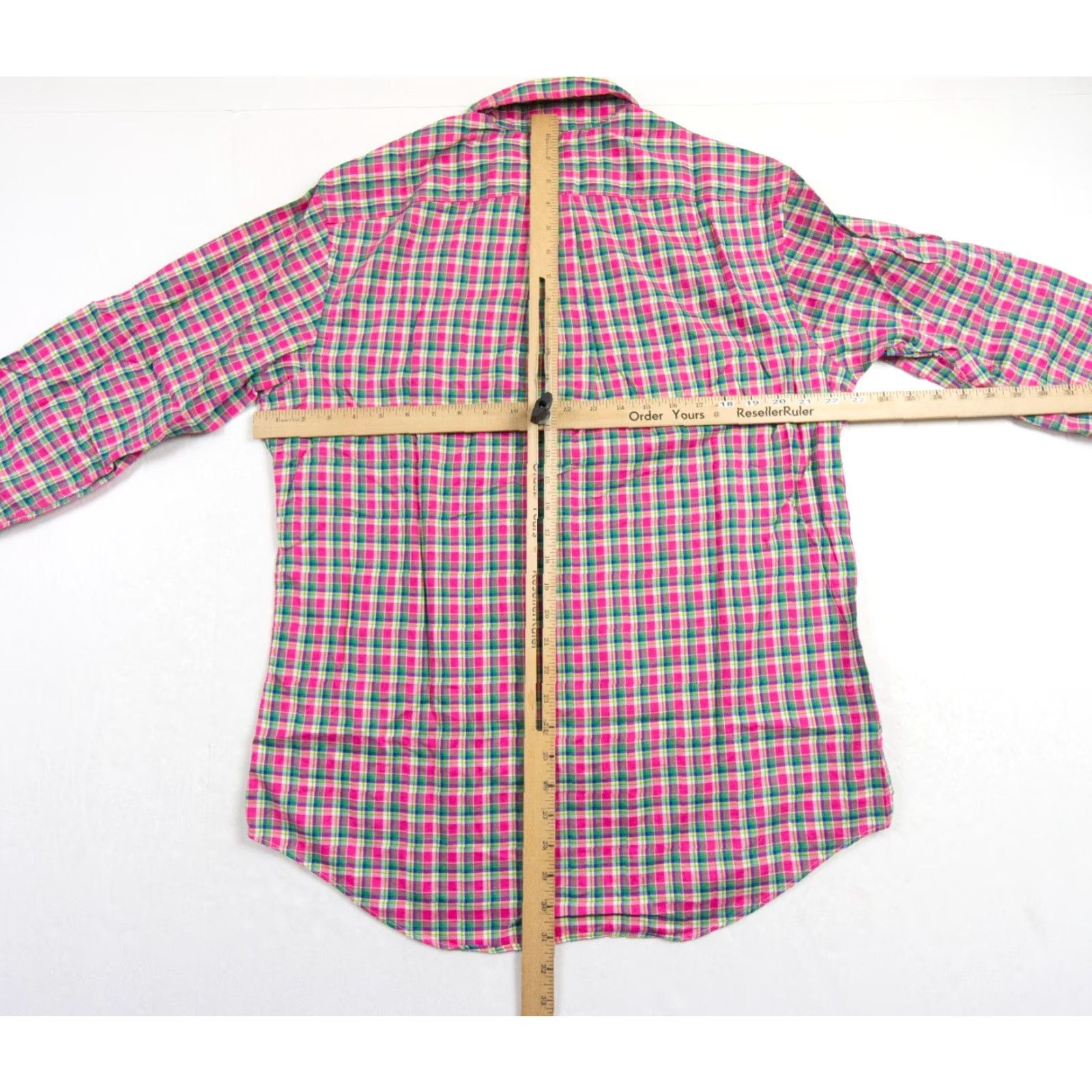 Ralph Lauren Ralph Lauren Shirt Mens Large Pink Plaid Button-Up Long Sleeve Preppy All Seasons Casual Dressy N/A Mens Size US L / EU 52-54 / 3 - 7 Thumbnail