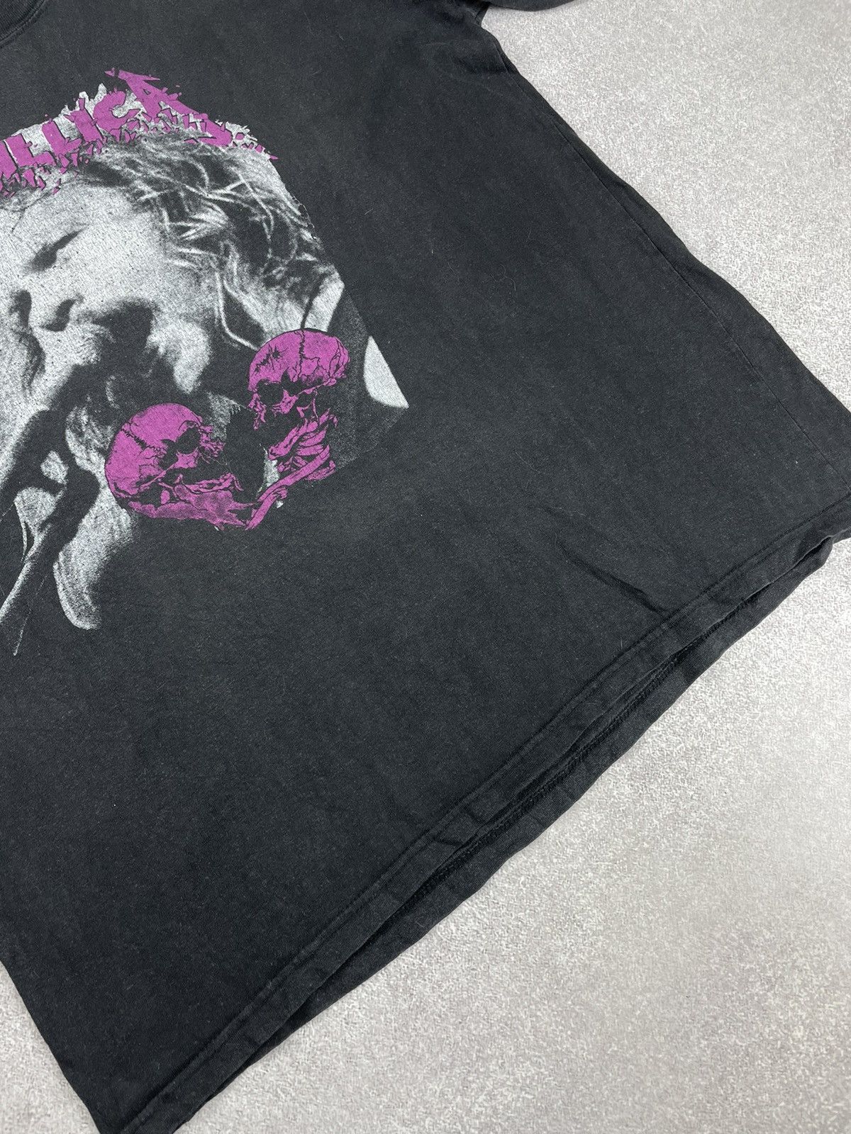Band Tees × Metallica × Vintage Vintage 90’s Metallica Rock Band Tour Tee T-shirt Size US XL / EU 56 / 4 - 8 Thumbnail