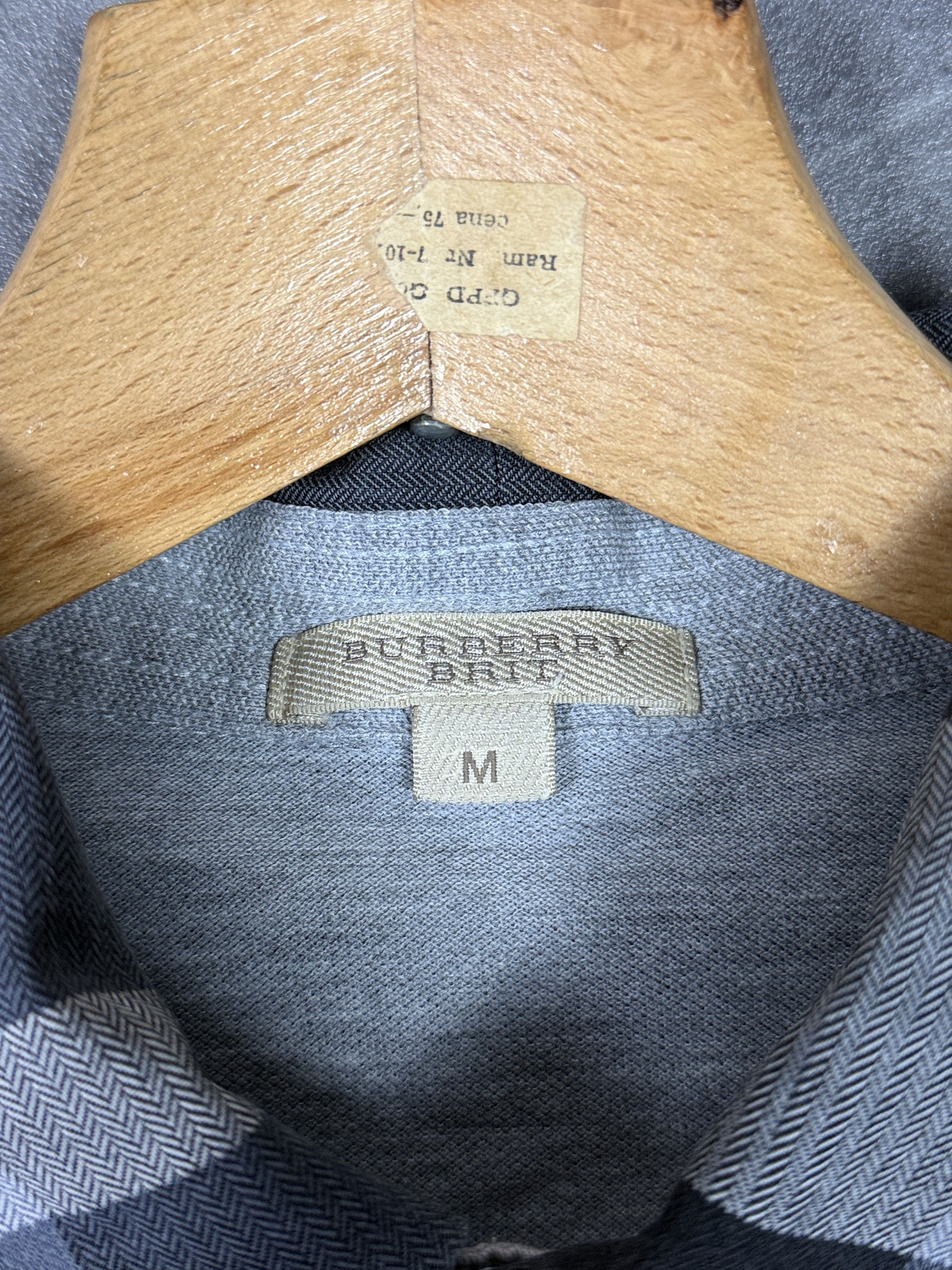 Burberry Burberry polo shirt grey mini logo embroidery old money grey Size US M / EU 48-50 / 2 - 5 Thumbnail