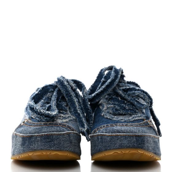 Loewe LOEWE Denim Low Top Sneakers Size US 12 / EU 45 - 3 Thumbnail