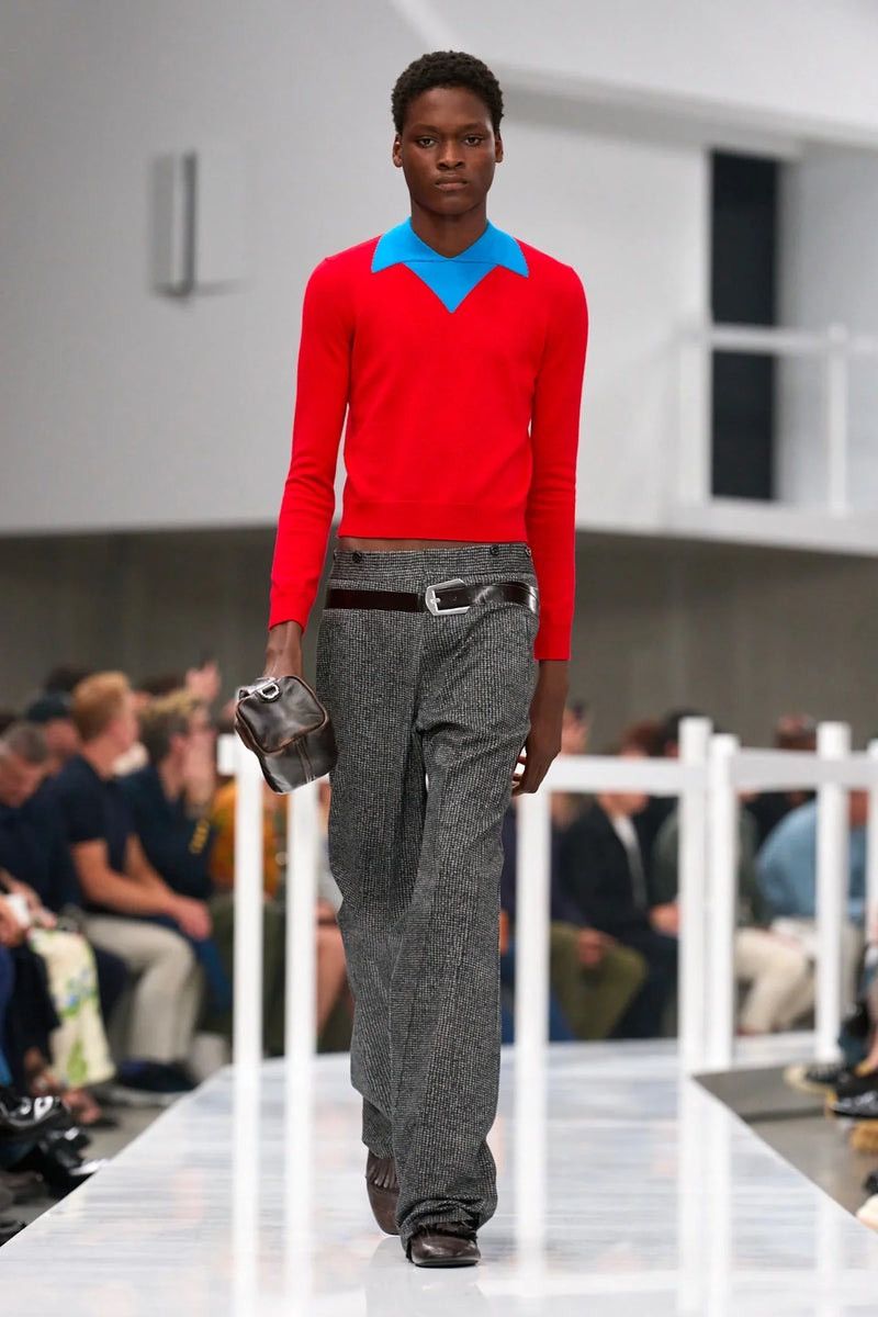 Prada Prada Wool Polo Sweater Size US M / EU 48-50 / 2 - 4 Thumbnail