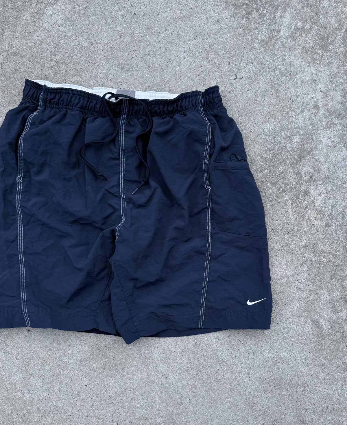 Other Vintage Nike 90s y2k streetwear track nylon shorts Size US 32 / EU 48 - 4 Thumbnail