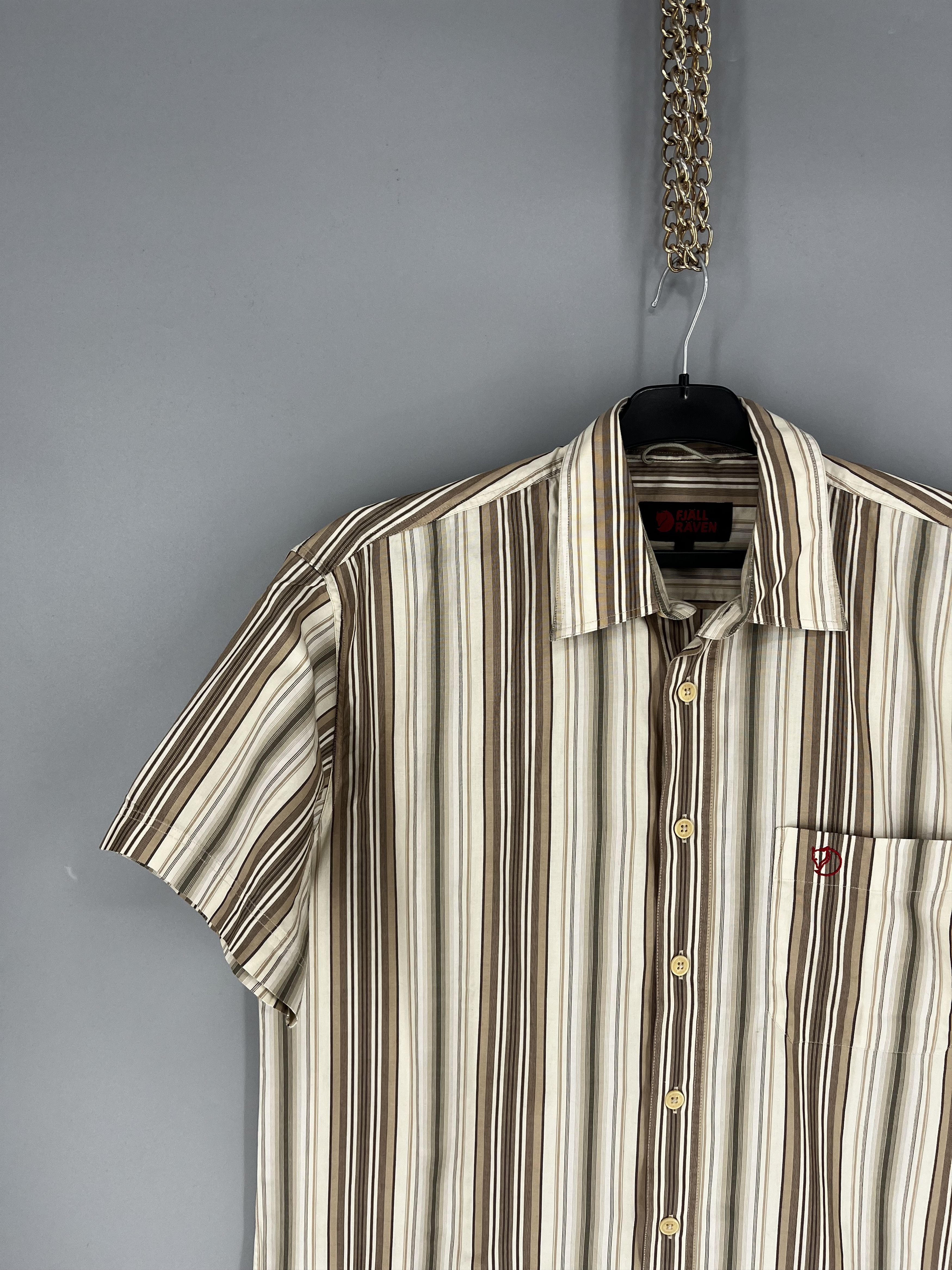 Fjallraven × Vintage Fjall Raven Short Sleeve Streetwear Outdoor Shirt Size L Size US L / EU 52-54 / 3 - 4 Thumbnail