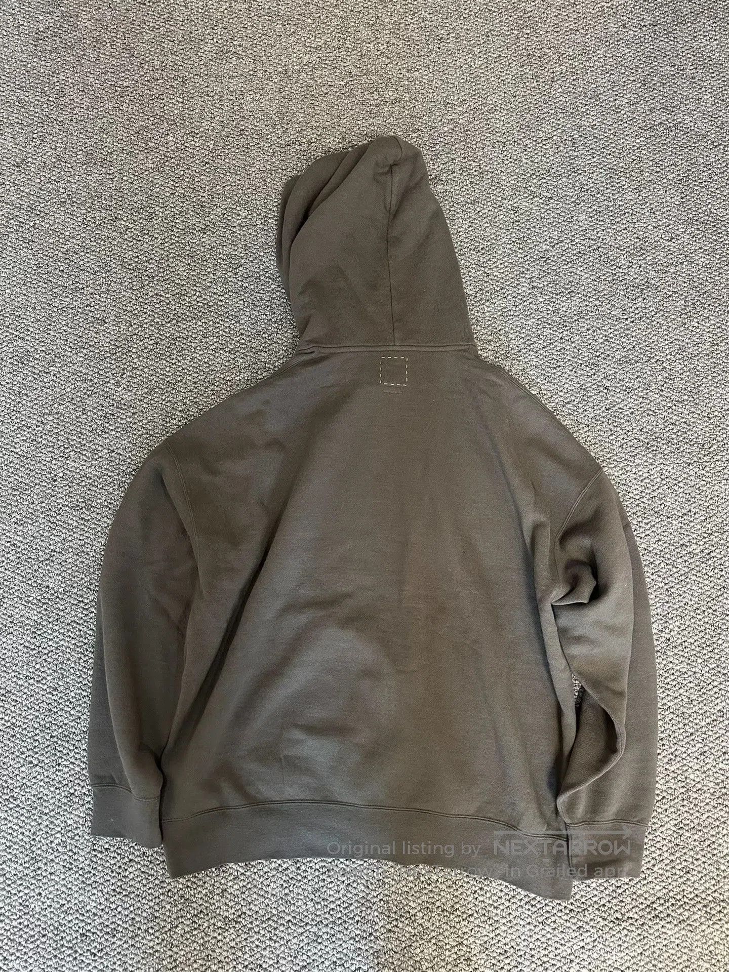 Visvim visvim Gray Short Loose Fit Hoodie. Size US XXL / EU 58 / 5 - 4 Thumbnail