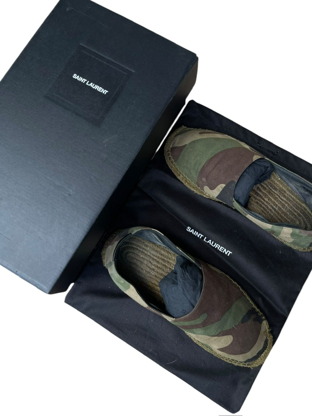 Saint Laurent Paris Saint Laurent camo loafers Size US 9 / EU 42 - 2 Thumbnail