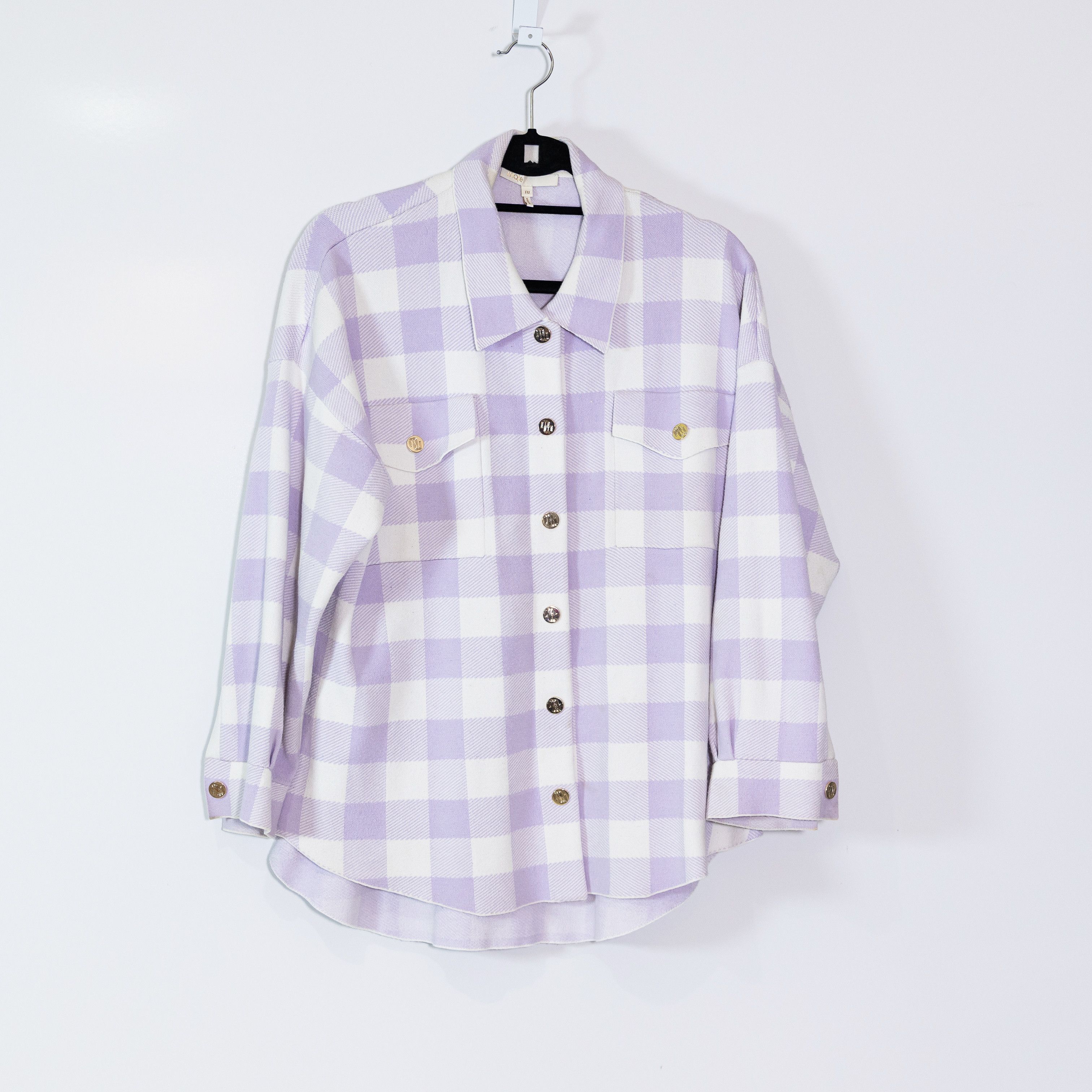 Maje Maje Michael Long Sleeve Collared Snap Size L / US 10 / IT 46 - 1 Thumbnail