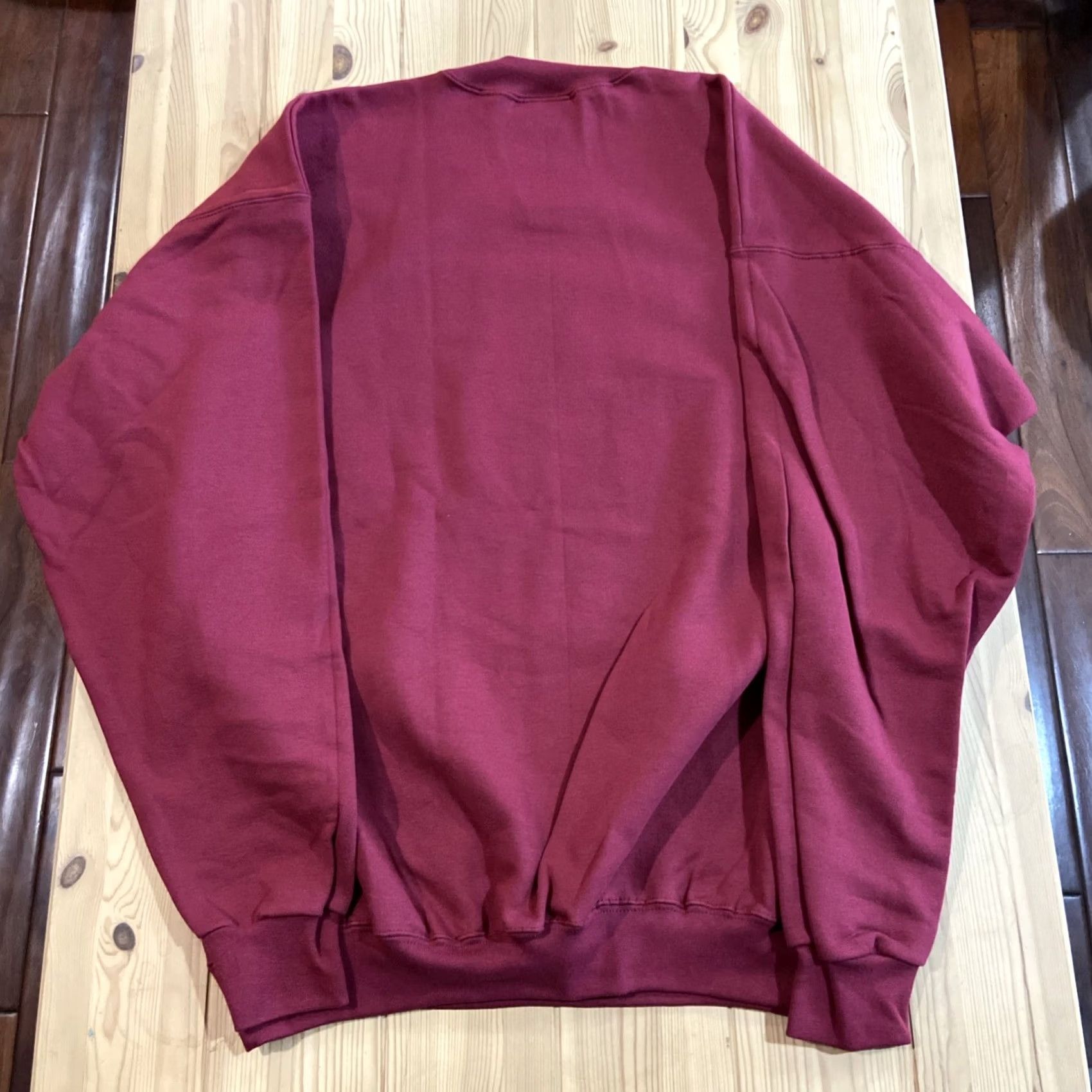 Hanes VINTAGE USC Trojans Hanes Crewneck Sweatshirt Size L Red Cotton Fleece Embroidered Logo Mens 90s College Sports Size US L / EU 52-54 / 3 - 6 Thumbnail