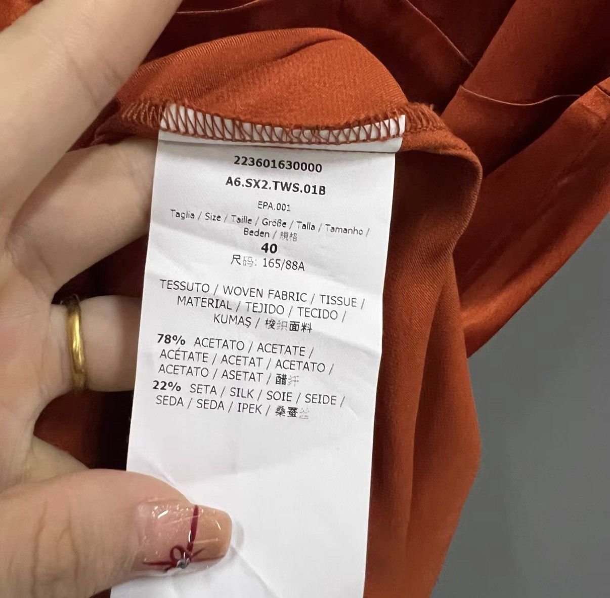 Max Mara MaxMara orange camisole dress J41 Size S / US 4 / IT 40 - 4 Thumbnail