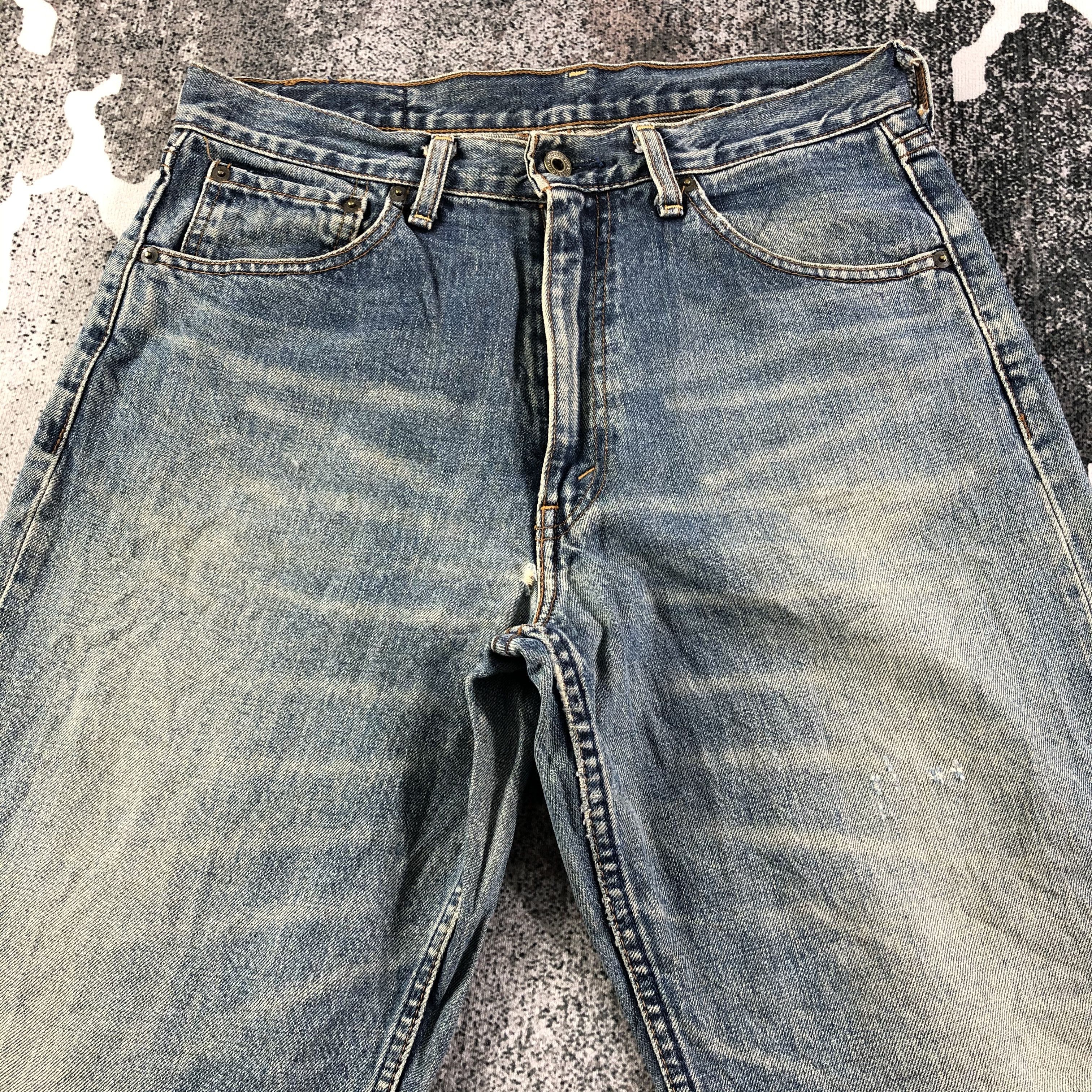 Levi's Vintage Levis 504 Jeans Rusty Distress Denim KJ1474 Size US 32 / EU 48 - 3 Thumbnail
