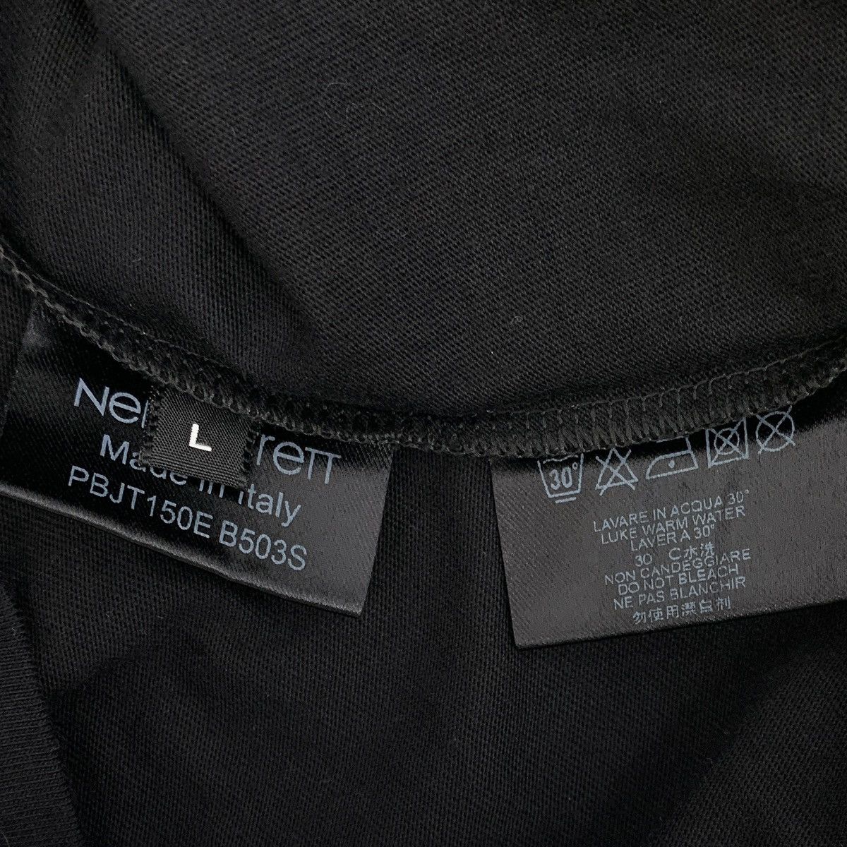 Neil Barrett Neil Barrett Black Statue of Liberty Print T-shirt K26WX Size US L / EU 52-54 / 3 - 7 Thumbnail