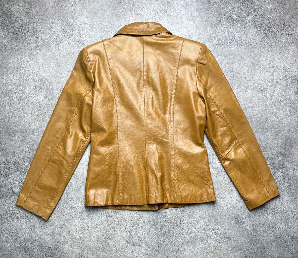 Other Vintage 90s japanese style retro leather jacket Size S / US 4 / IT 40 - 5 Thumbnail
