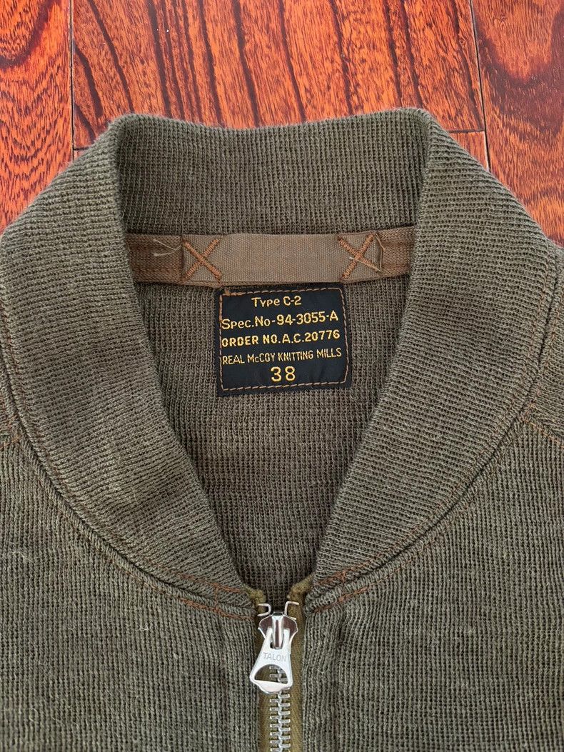The Real McCoy's The Real McCoy C-2 Wool Pilot Sweater, Made in Japan Size US M / EU 48-50 / 2 - 3 Thumbnail