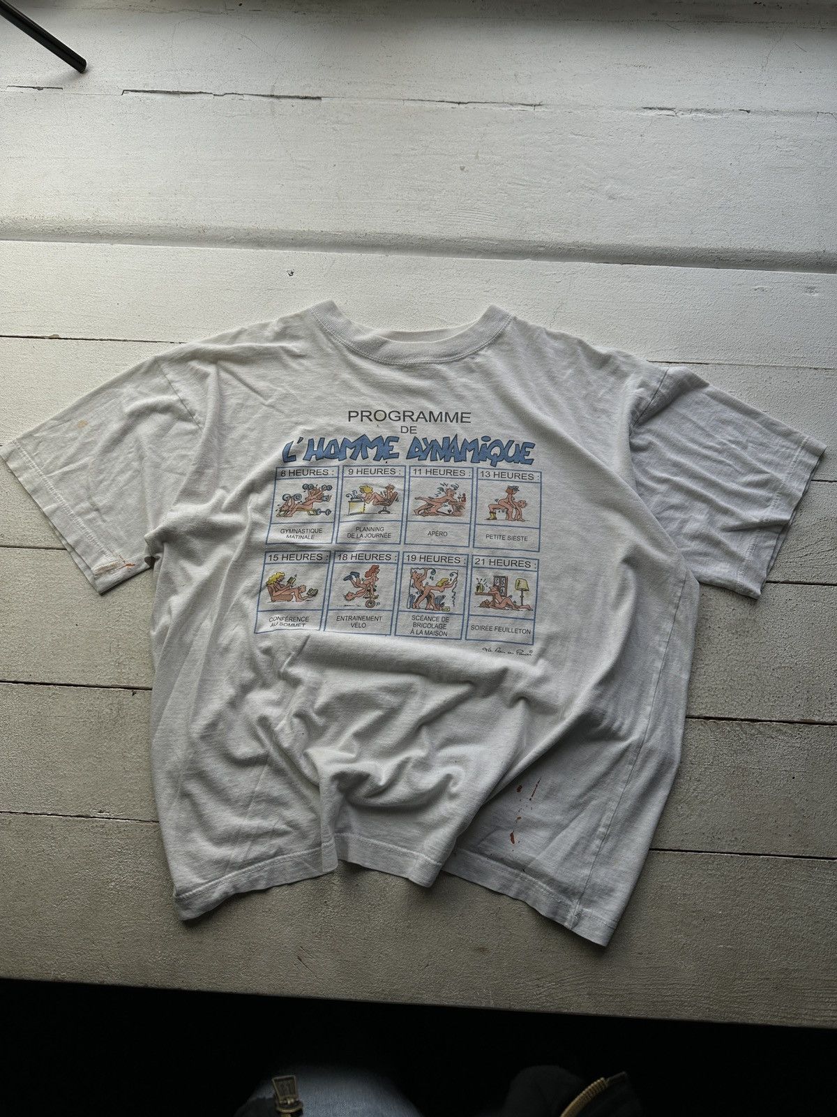Vintage RARE🚨 Programme de l homme dynamique sex 18+ Y2K Size US XL / EU 56 / 4 - 1 Thumbnail
