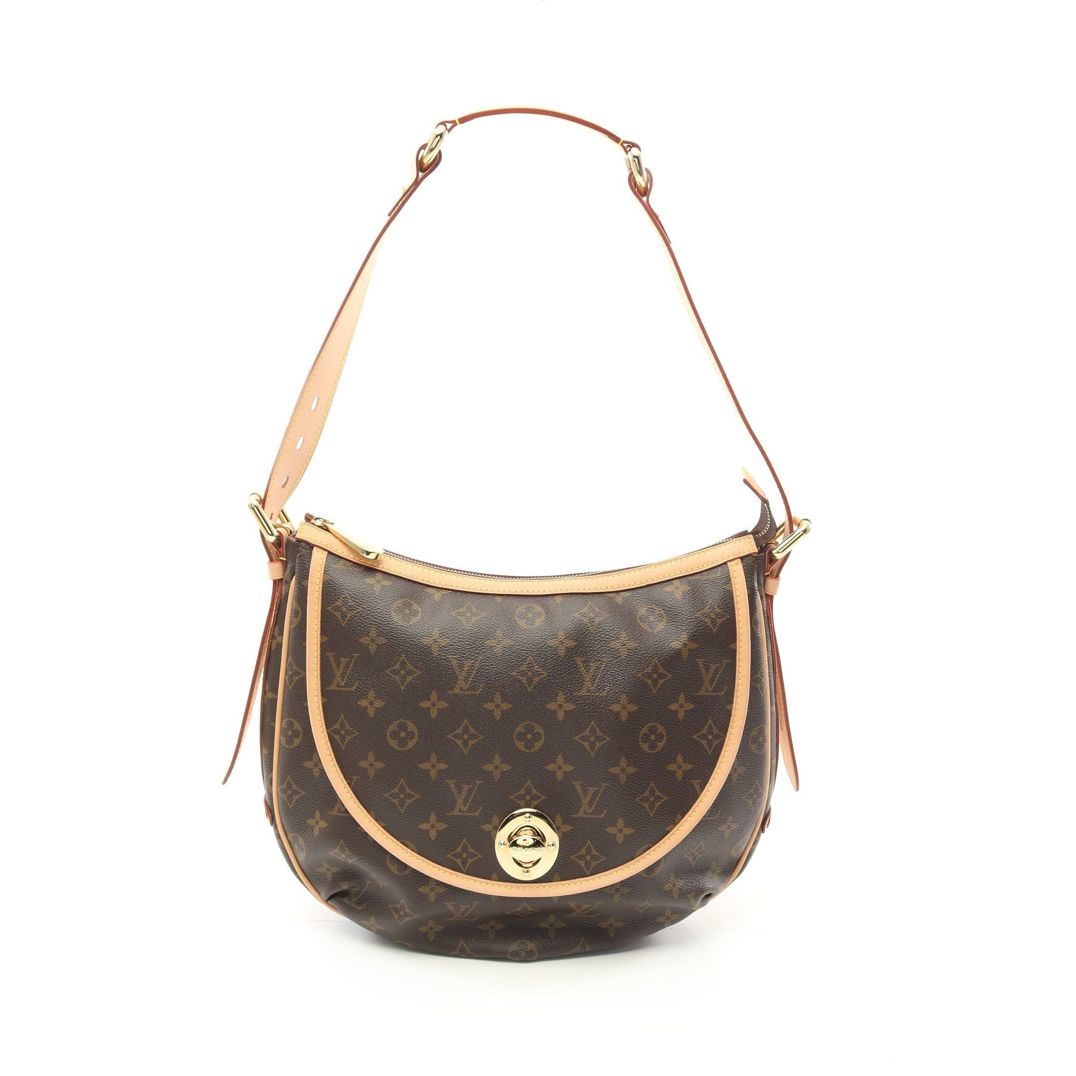 Louis Vuitton Louis Vuitton Tulum Gm Monogram Shoulder Bag Leather Brown Size ONE SIZE - 1 Thumbnail