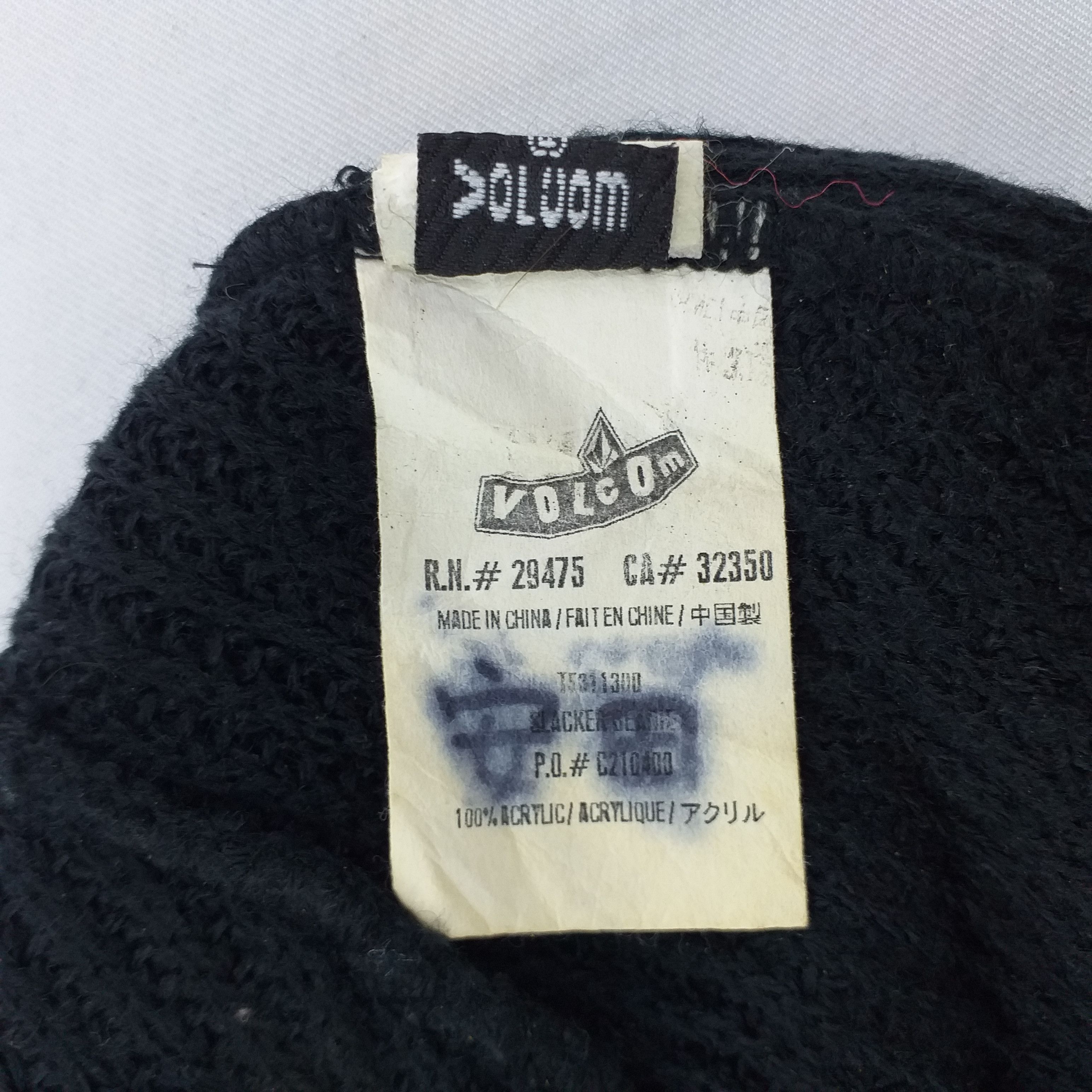 Volcom Mini Logo Volcom Embroidery Snow Cap Hat Beanie -BN197 Size ONE SIZE - 5 Thumbnail