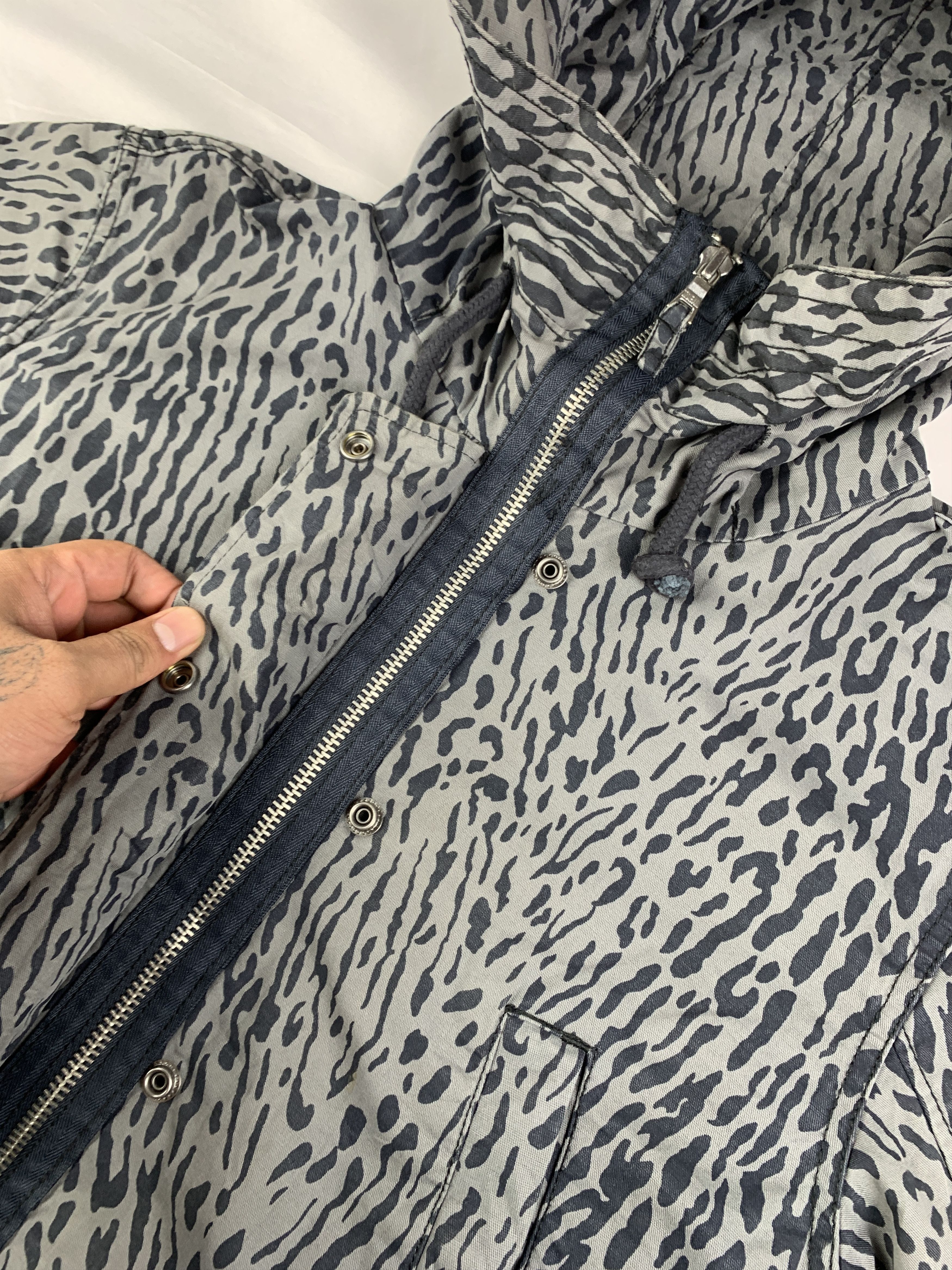 Gap GAP Leopard Camo Fishtail Parka (S) Size US S / EU 44-46 / 1 - 4 Thumbnail