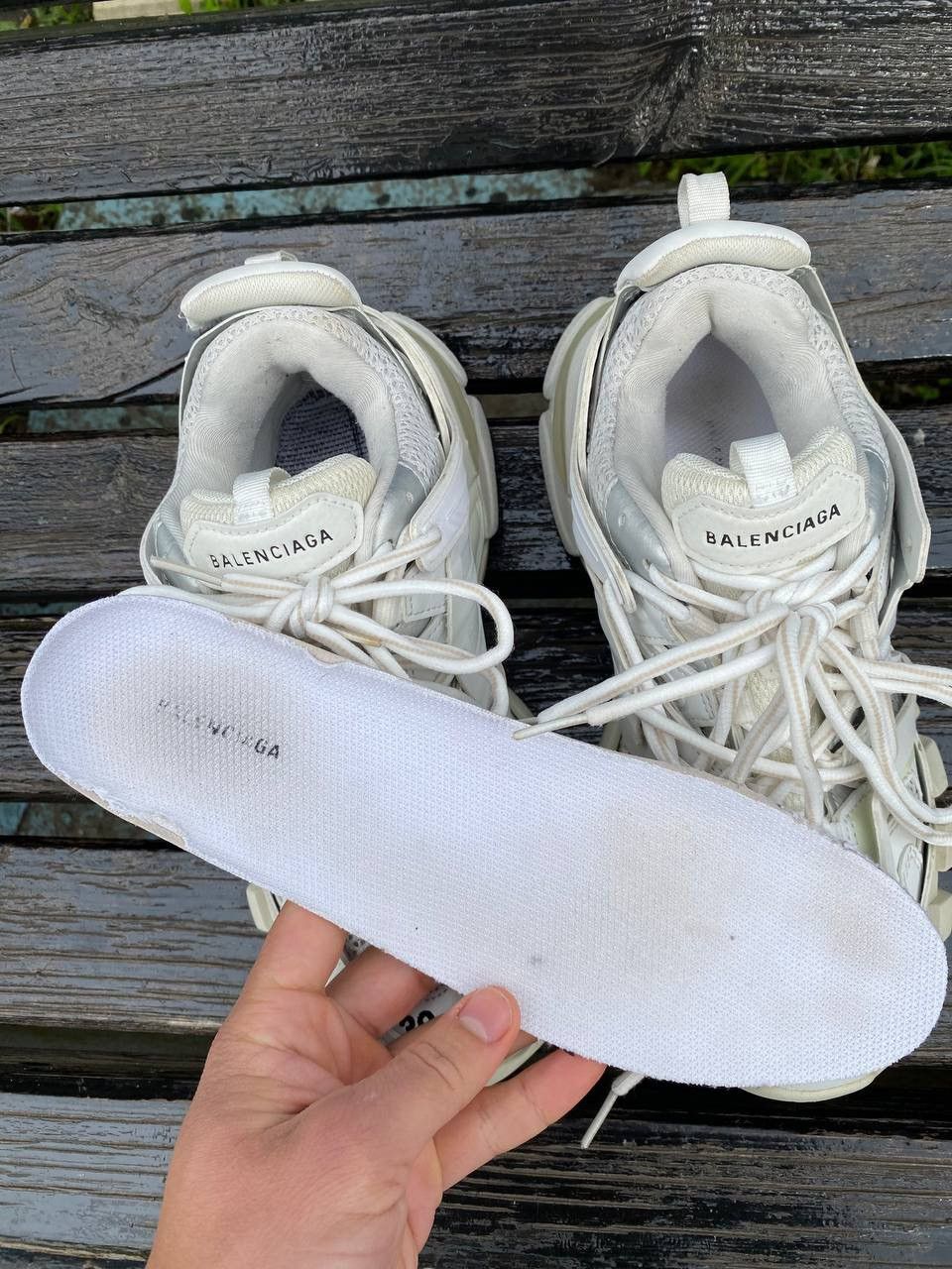 Balenciaga BALENCIAGA Track Sneaker White Size 39 Size US 6 / IT 36 - 5 Thumbnail