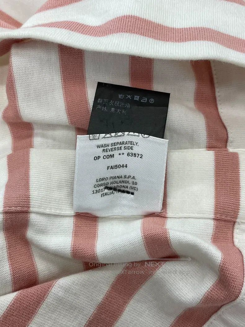 Loro Piana LORO PIANA Striped Short Sleeve Button Top Size XS / US 0-2 / IT 36-38 - 7 Thumbnail