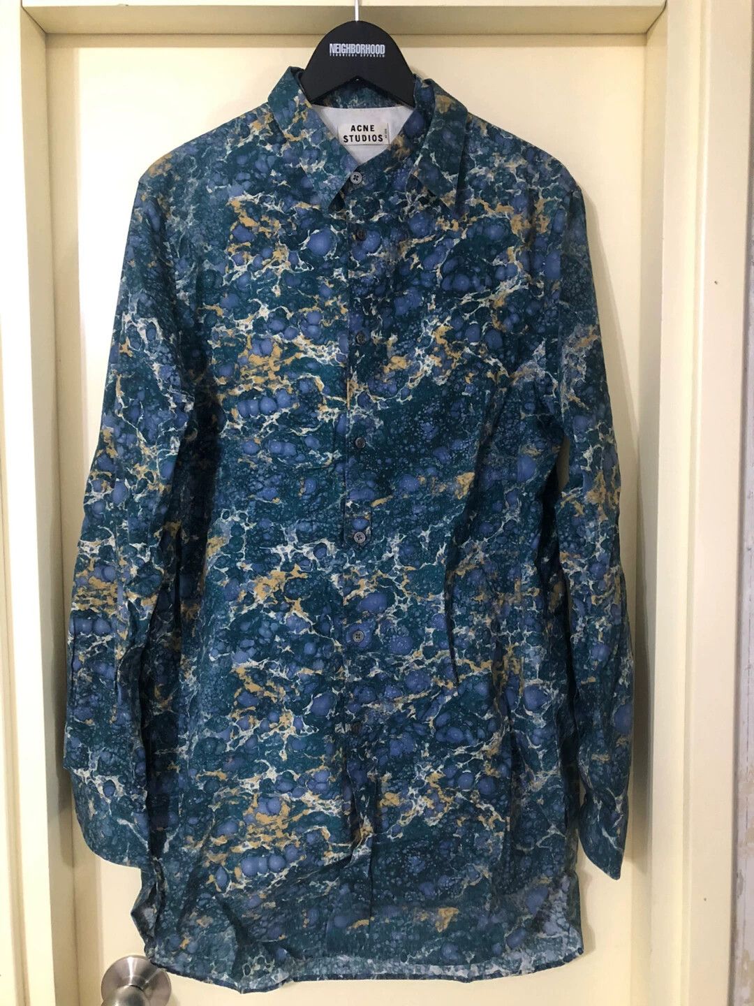Acne Studios Acne Studios AW2013 Longline Shirt (Rare, Early Pattern) Size US M / EU 48-50 / 2 - 1 Thumbnail