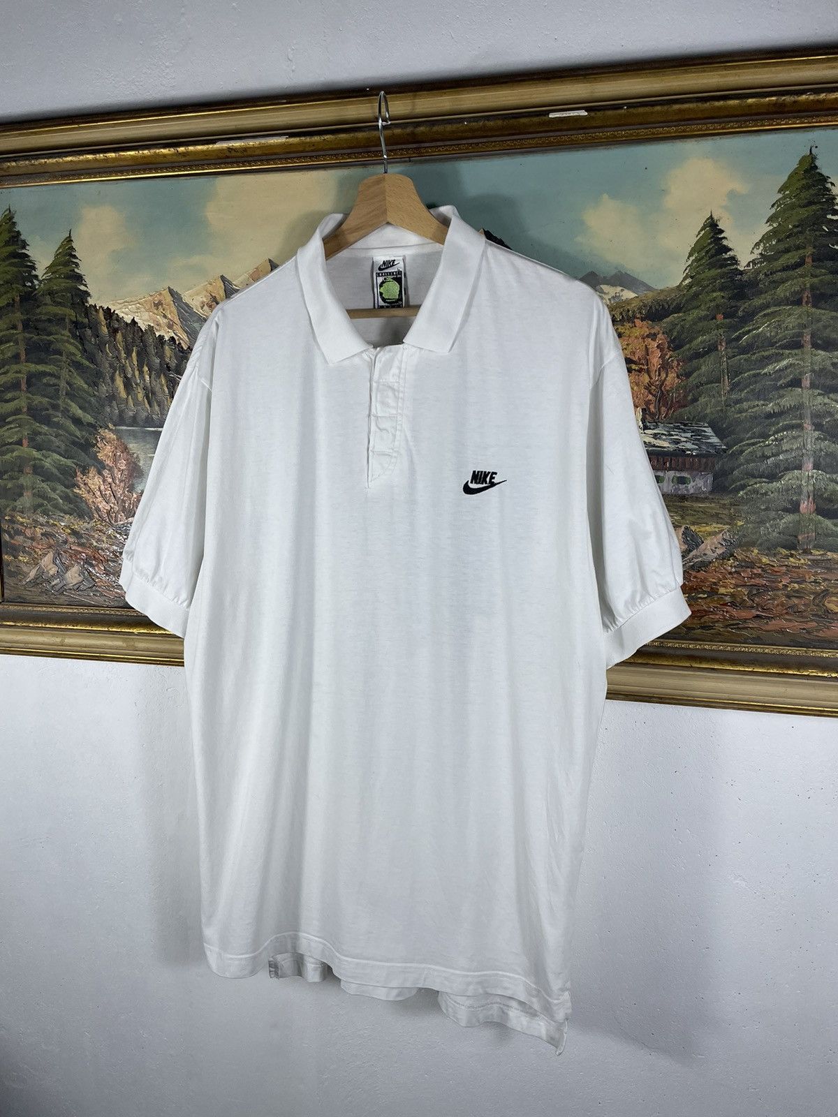 Nike Vintage Retro 90s Nike Challenge court Tennis polo t shirt Size US L / EU 52-54 / 3 - 5 Thumbnail