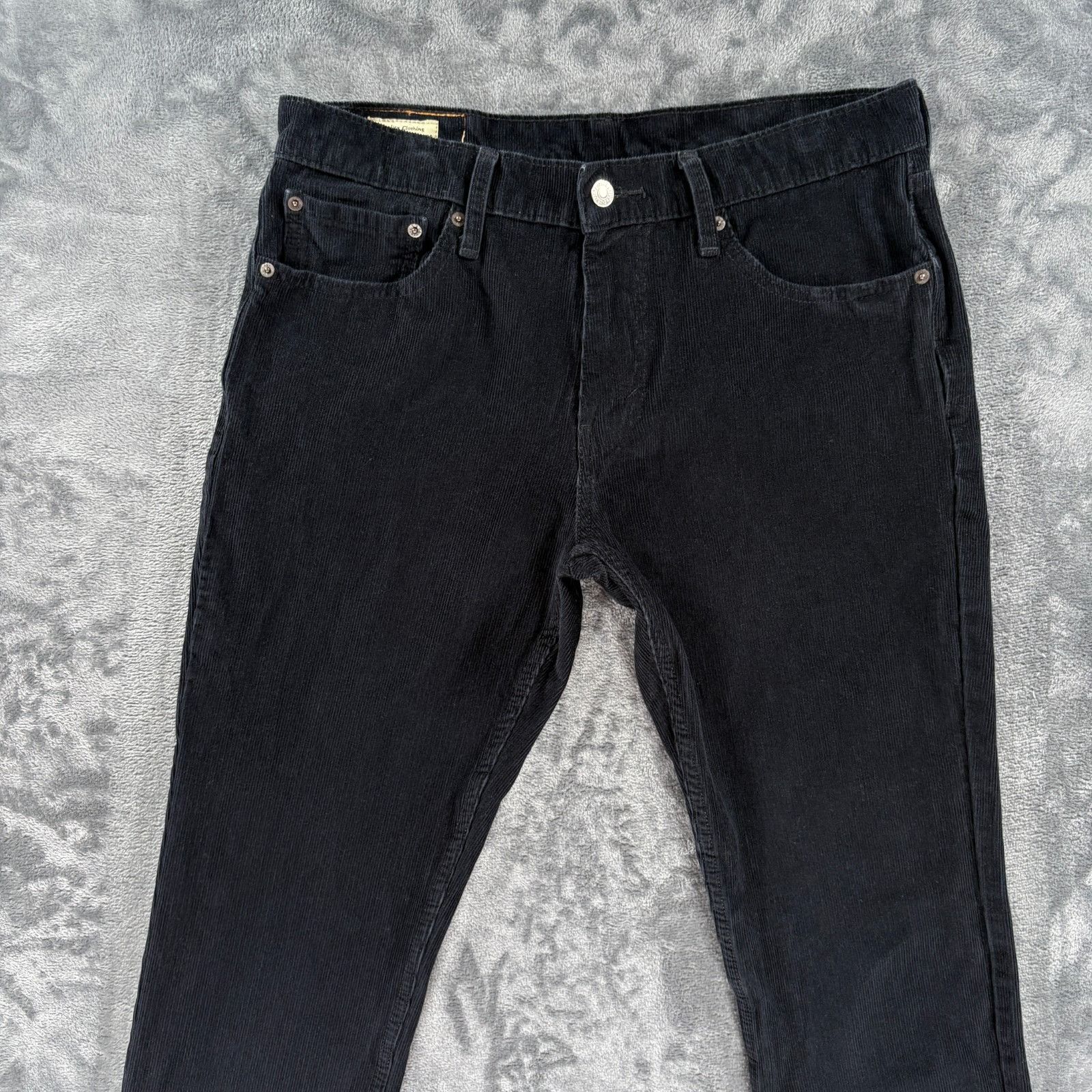 Levi's Levi’s 511 Black Corduroy Pants Men 32x32 Slim Fit Stretch M Size US 32 / EU 48 - 4 Thumbnail