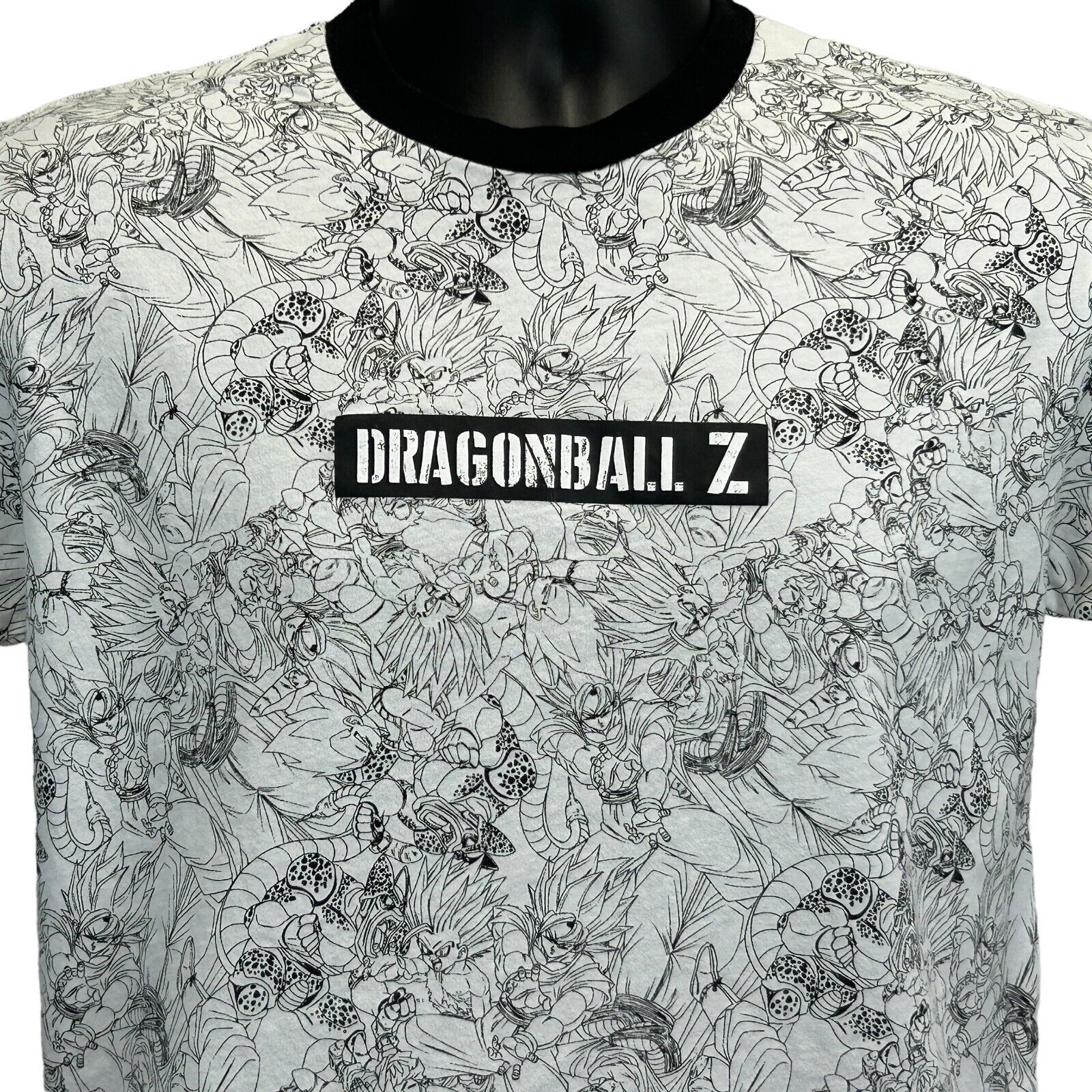 Other Dragon Ball Z AOP T Shirt Mens S Small White Anime Size US S / EU 44-46 / 1 - 1 Thumbnail