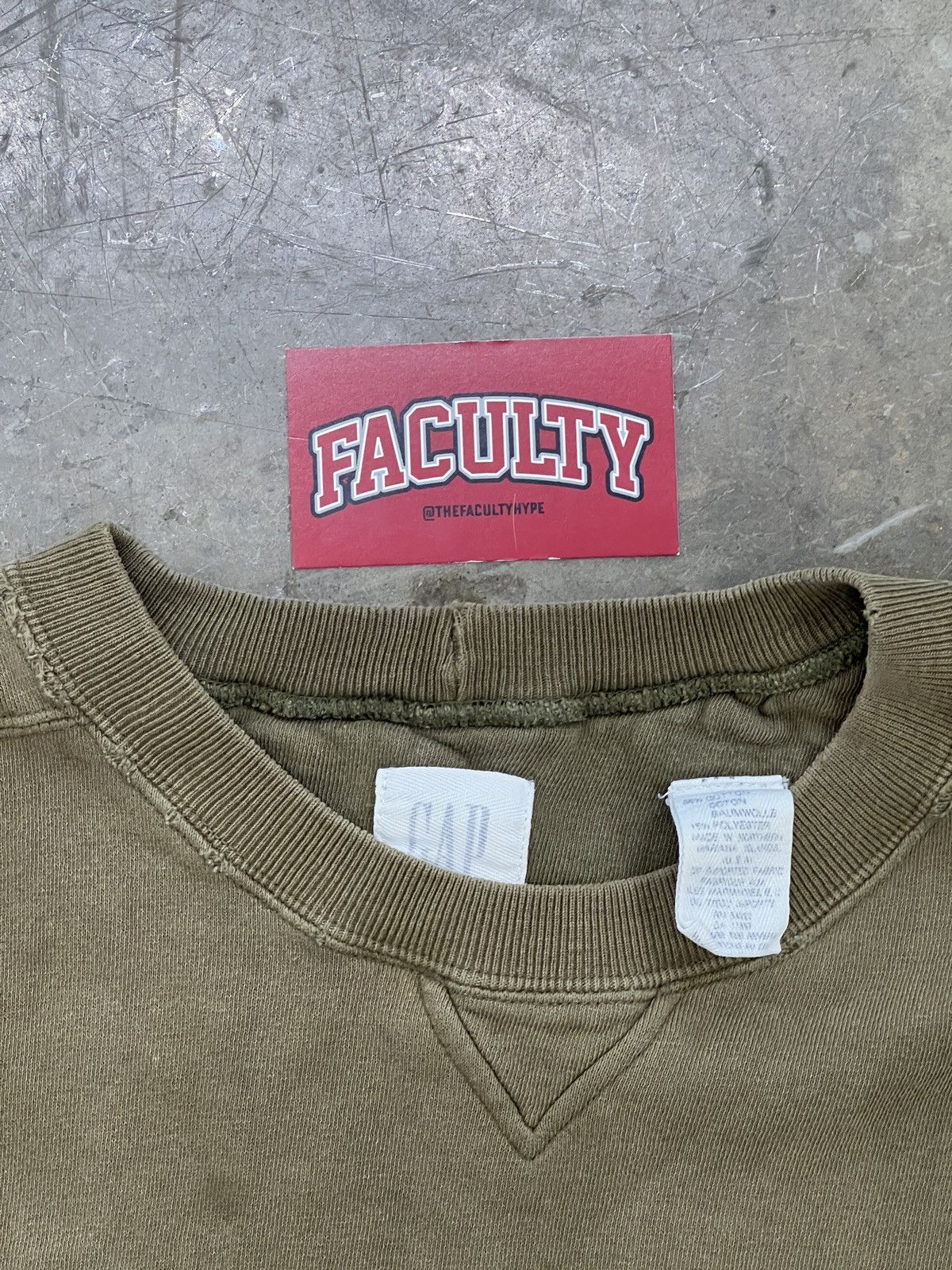 Gap Gap Ribbed Collar Pullover Crewneck Large Size US L / EU 52-54 / 3 - 3 Thumbnail
