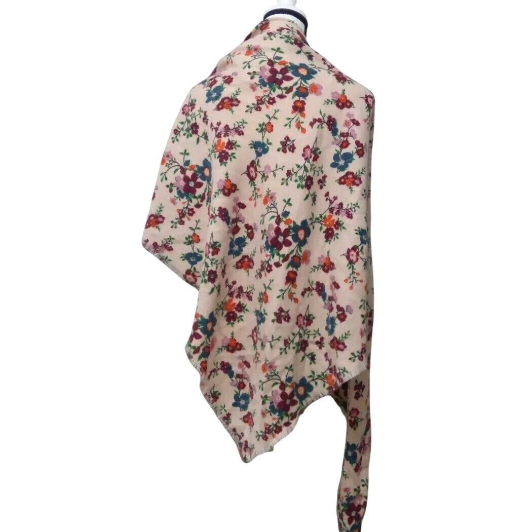 Other INC International Concepts Floral-Print Triangle Scarf, Blus Size ONE SIZE - 6 Thumbnail