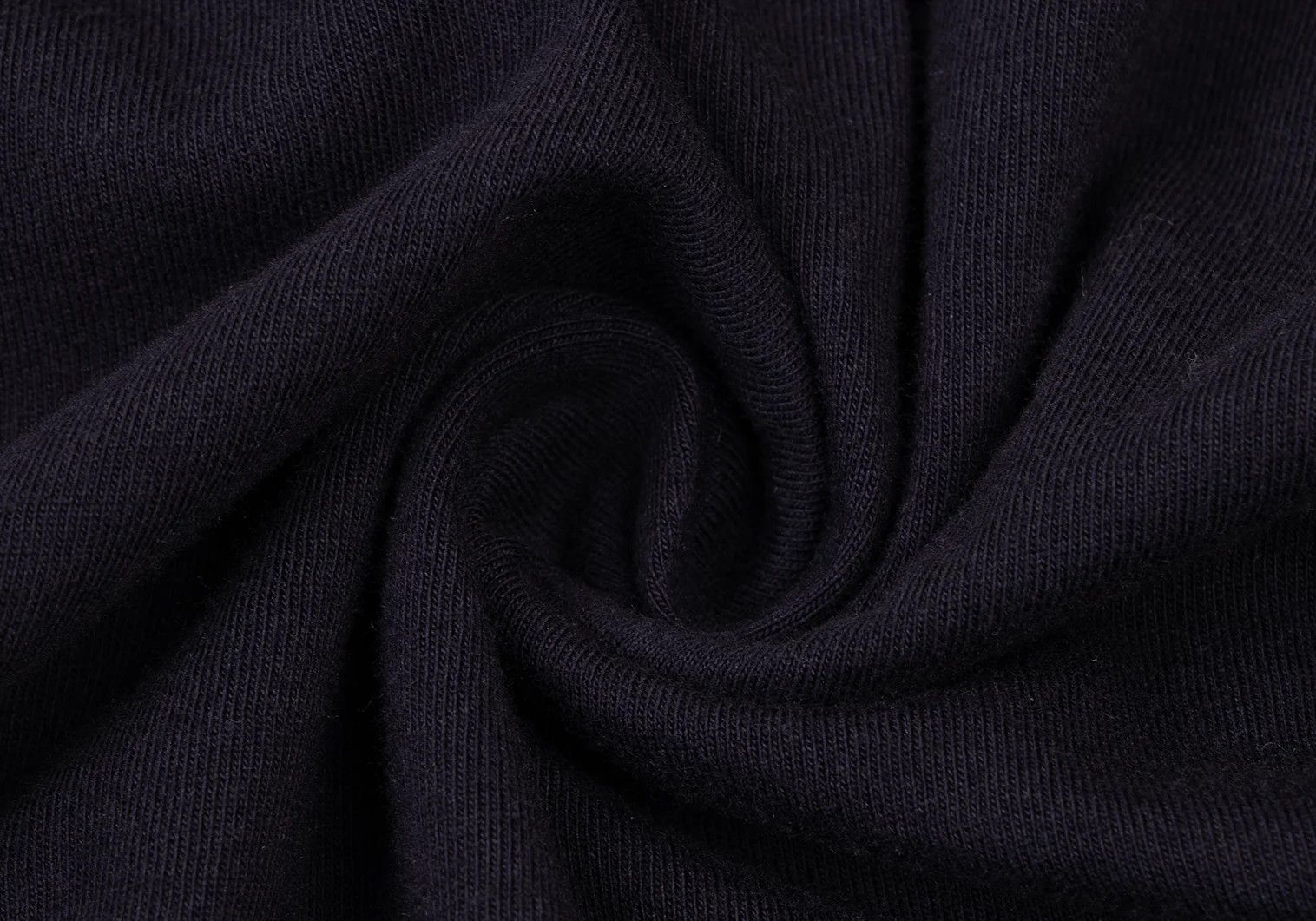 Yohji Yamamoto Cotton Front Zip Asymmetrical Cut Top in Navy Blue Size US L / EU 52-54 / 3 - 14 Thumbnail