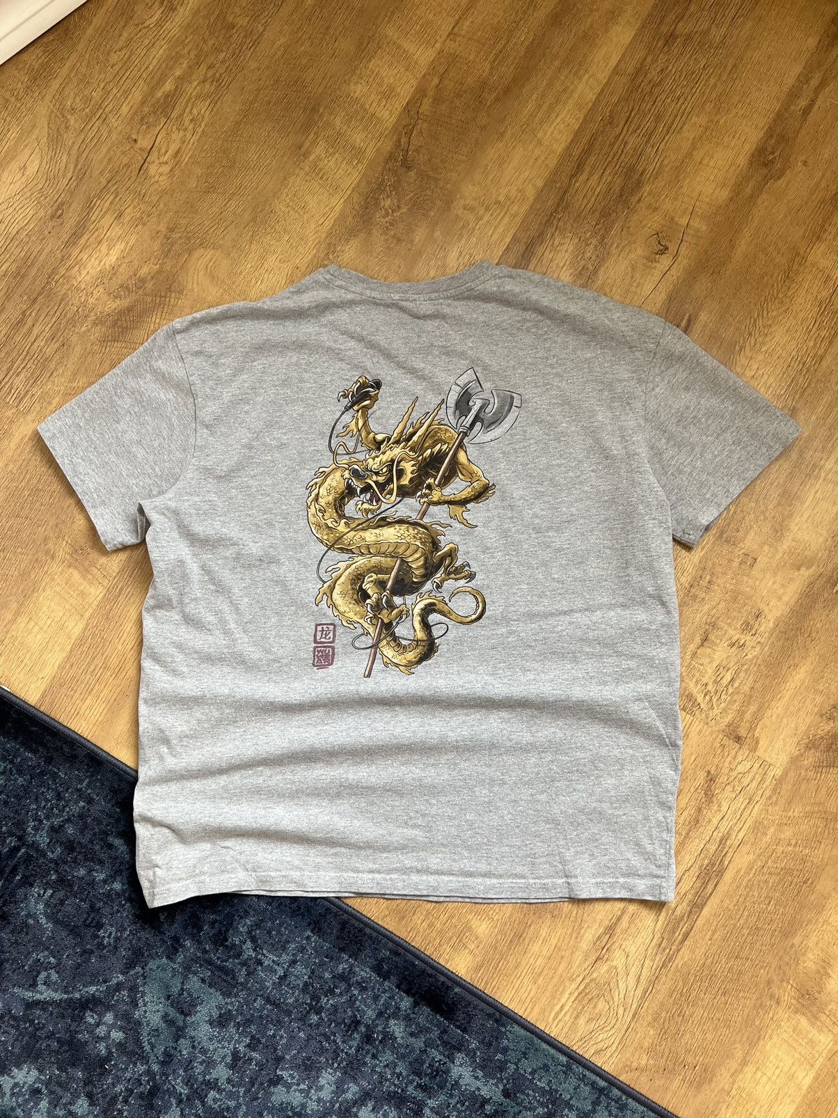 Wu-Tang Clan Wu-wear brand wu tang Japanese dragon t-shirt L Size US L / EU 52-54 / 3 - 1 Thumbnail