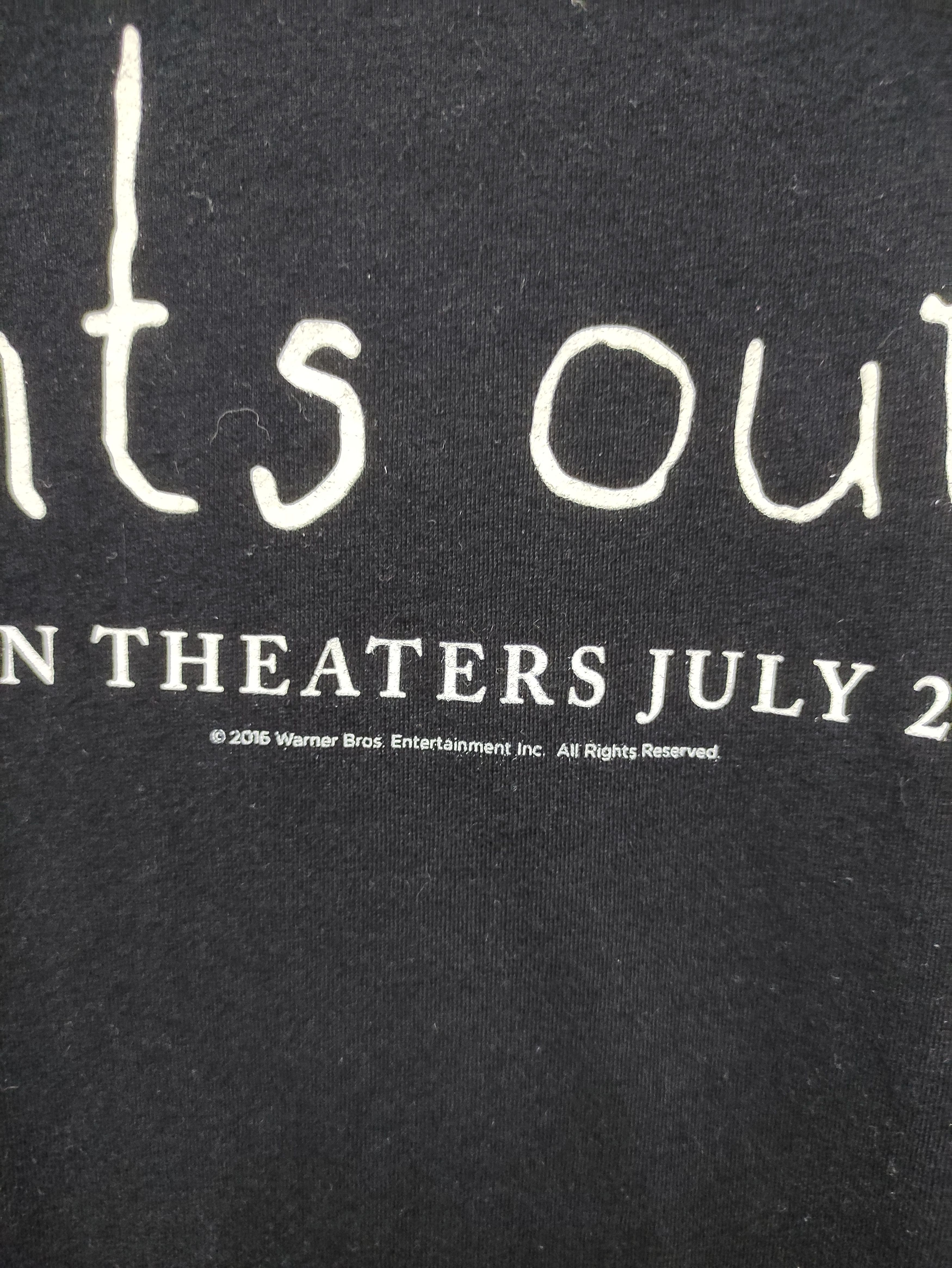 Vintage VINTAGE LIGHTS OUT horror movie promo tee Size US L / EU 52-54 / 3 - 4 Thumbnail