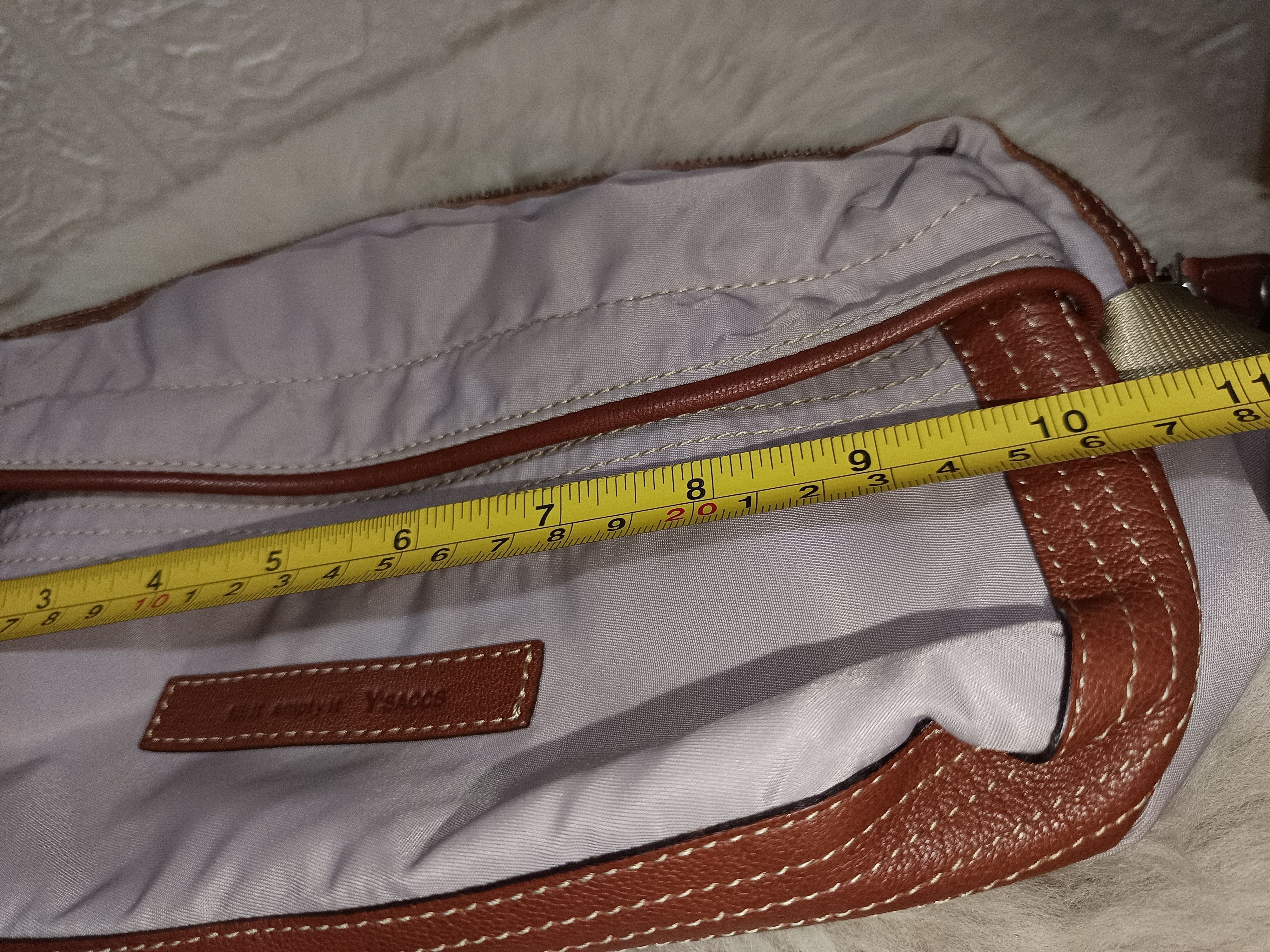 Y's × Yohji Yamamoto Waist bag leather trim Size ONE SIZE - 5 Thumbnail