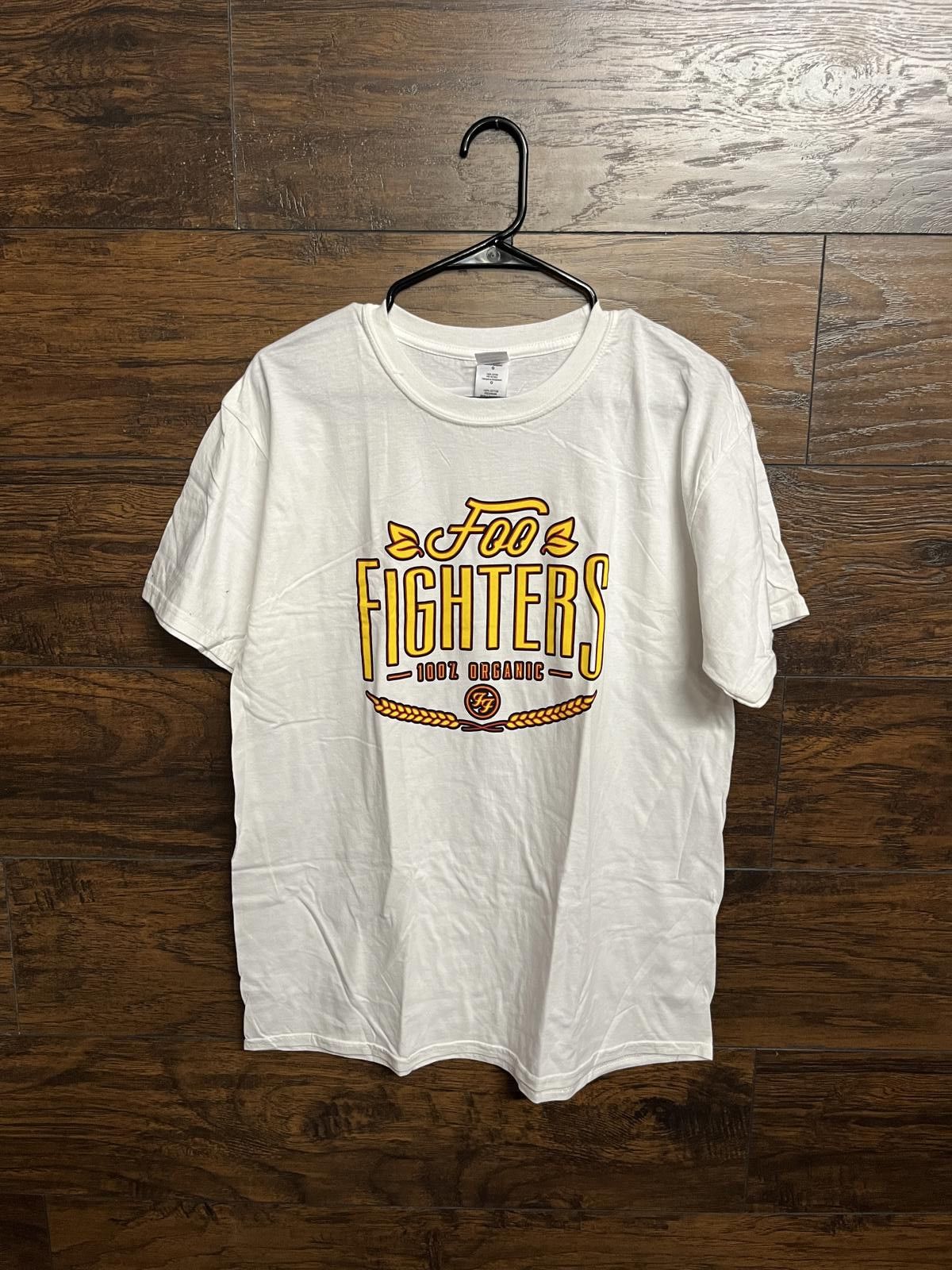 Designer Foo Fighters 100% Organic T-shirt - Foo Fighters Tee - L Size US L / EU 52-54 / 3 - 1 Thumbnail