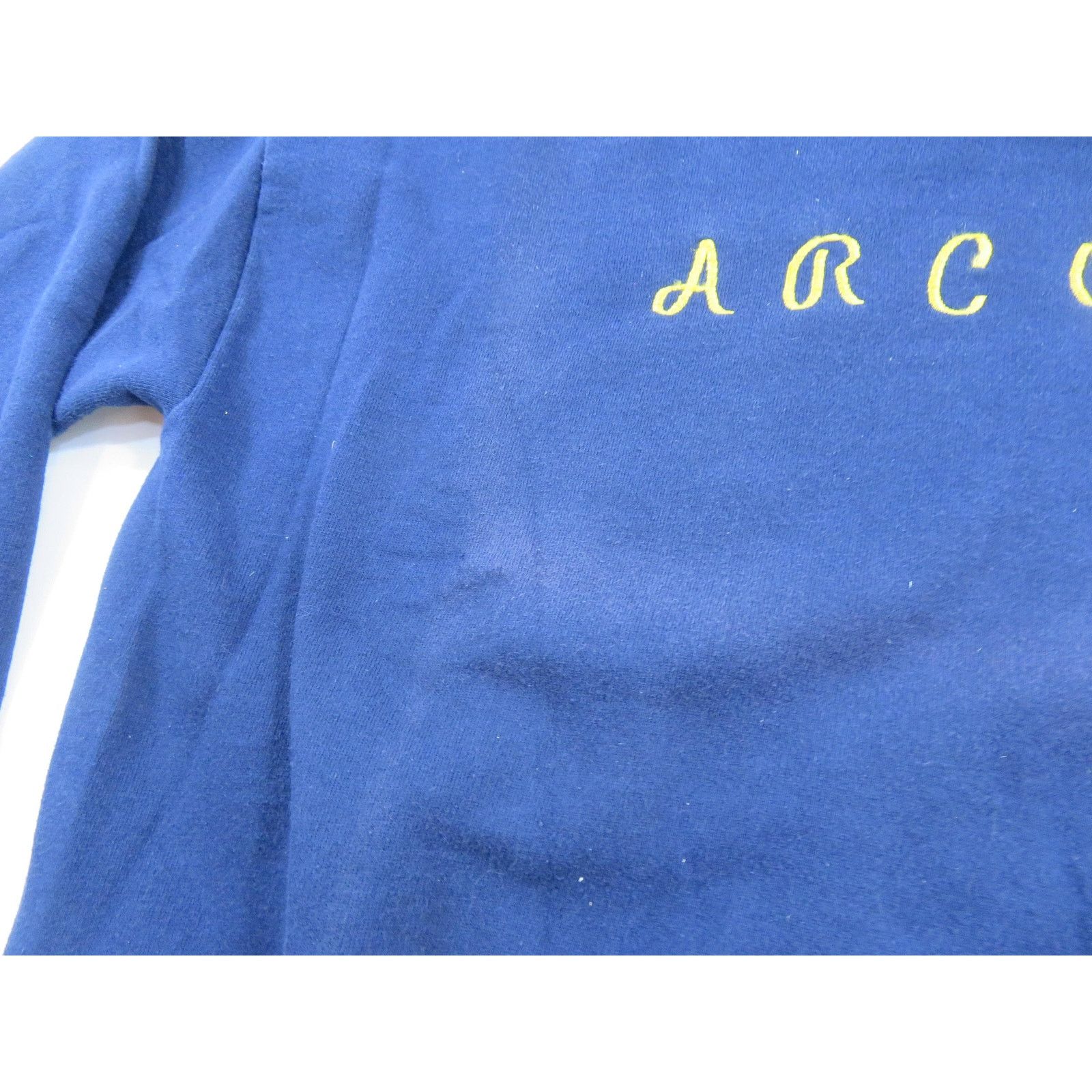Jerzees Arcom College Sweatshirt, Navy Blue SZ XL 1990s Size US XL / EU 56 / 4 - 5 Thumbnail